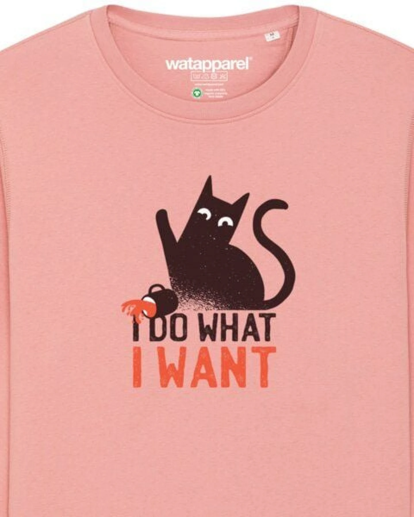 watapparel Sweatshirt Unisex Cat – Ansicht 3