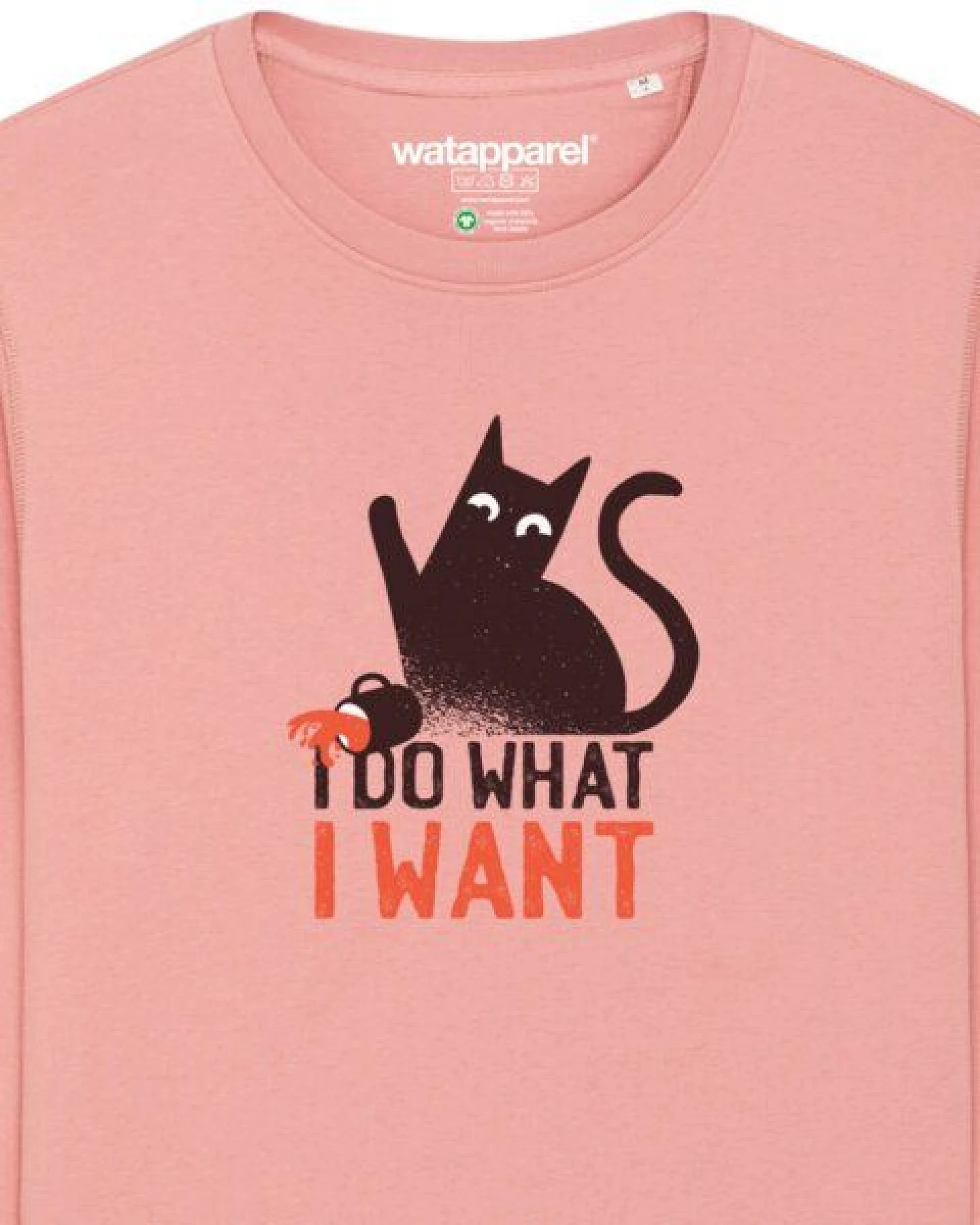 watapparel Sweatshirt Unisex Cat – Ansicht 3