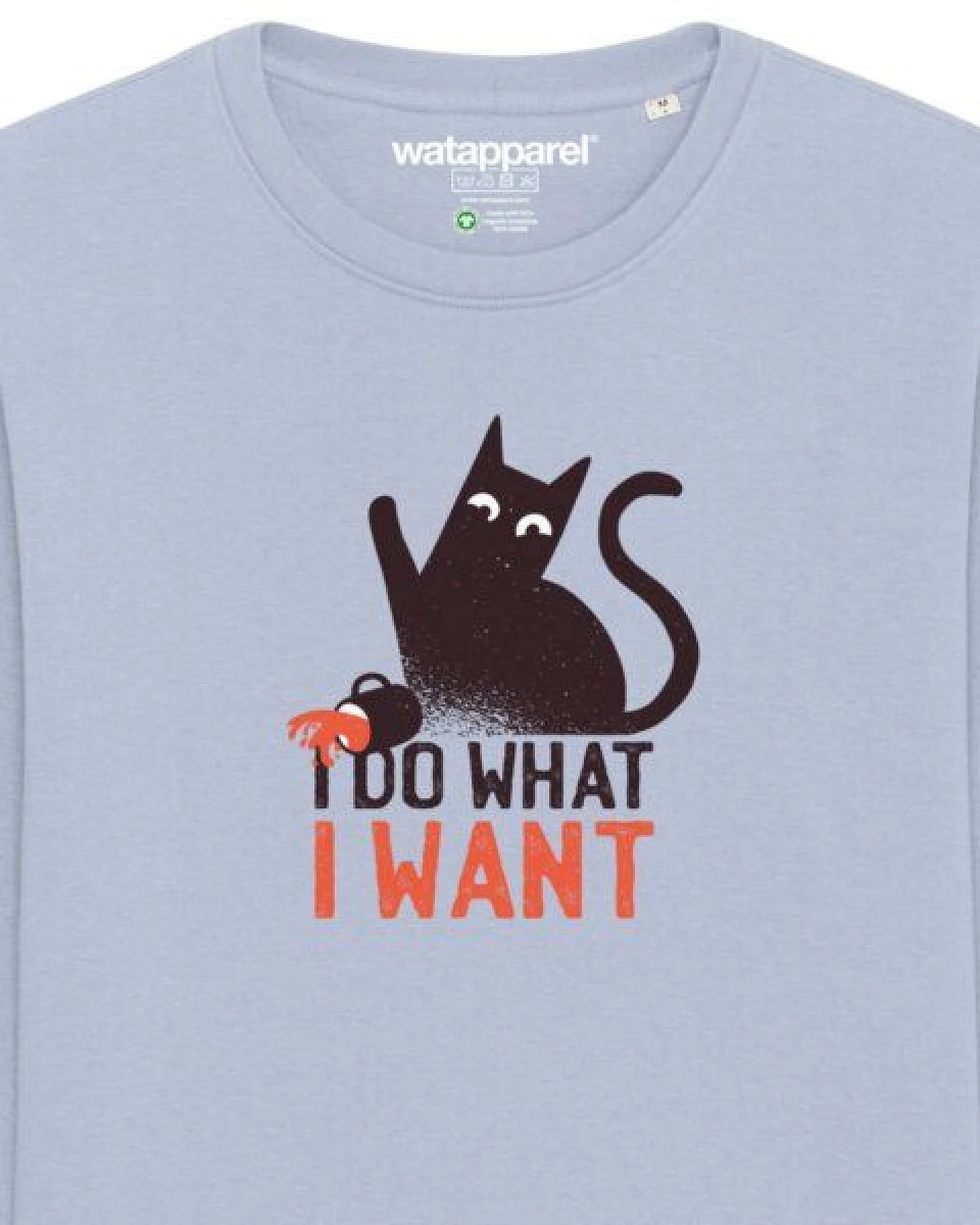 watapparel Sweatshirt Unisex Cat – Ansicht 3