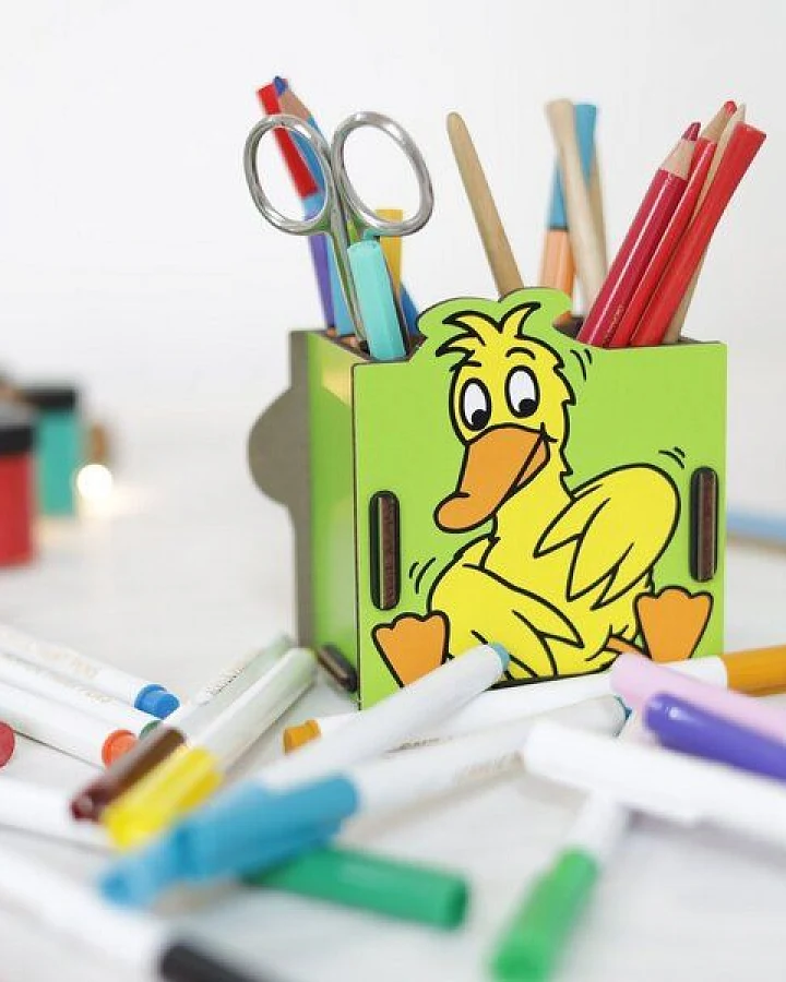 Produktseite: WERKHAUS Die Maus - Stiftebox Ente