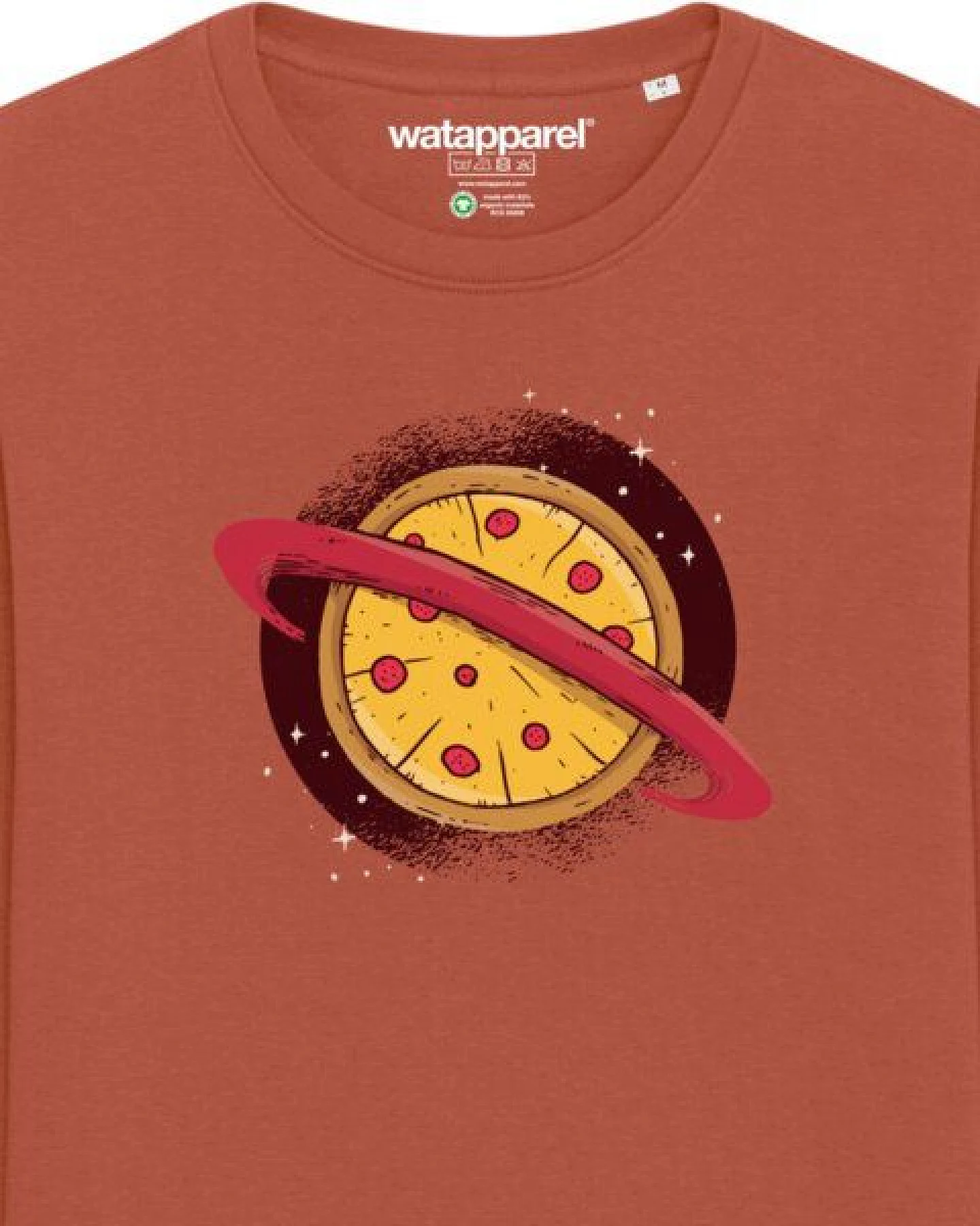 watapparel Sweatshirt Unisex Pizza Planet – Ansicht 3