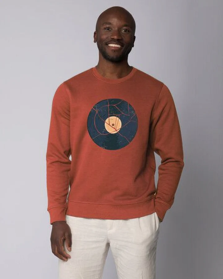 watapparel Sweatshirt Unisex Broken Vinyl