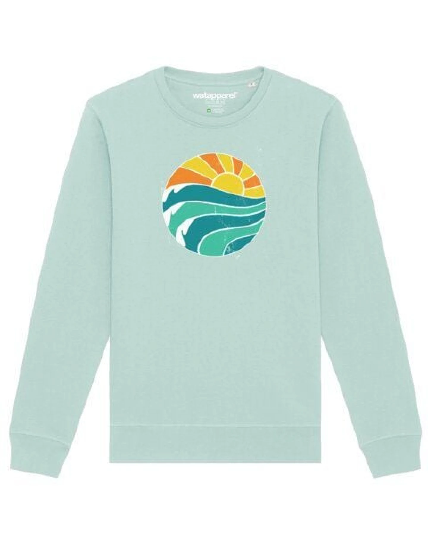 watapparel Sweatshirt Unisex Summer Sun – Ansicht 2