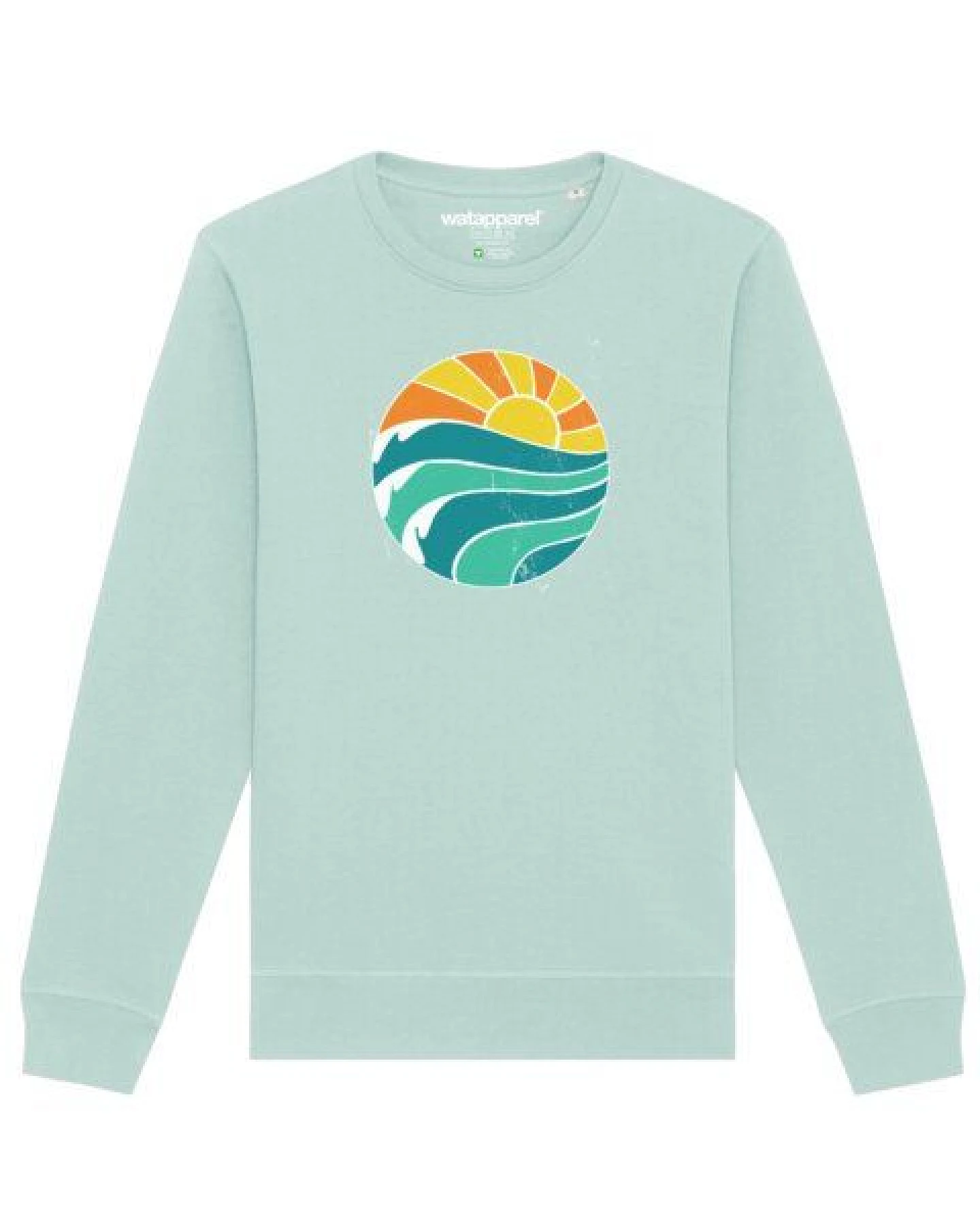 watapparel Sweatshirt Unisex Summer Sun – Ansicht 2