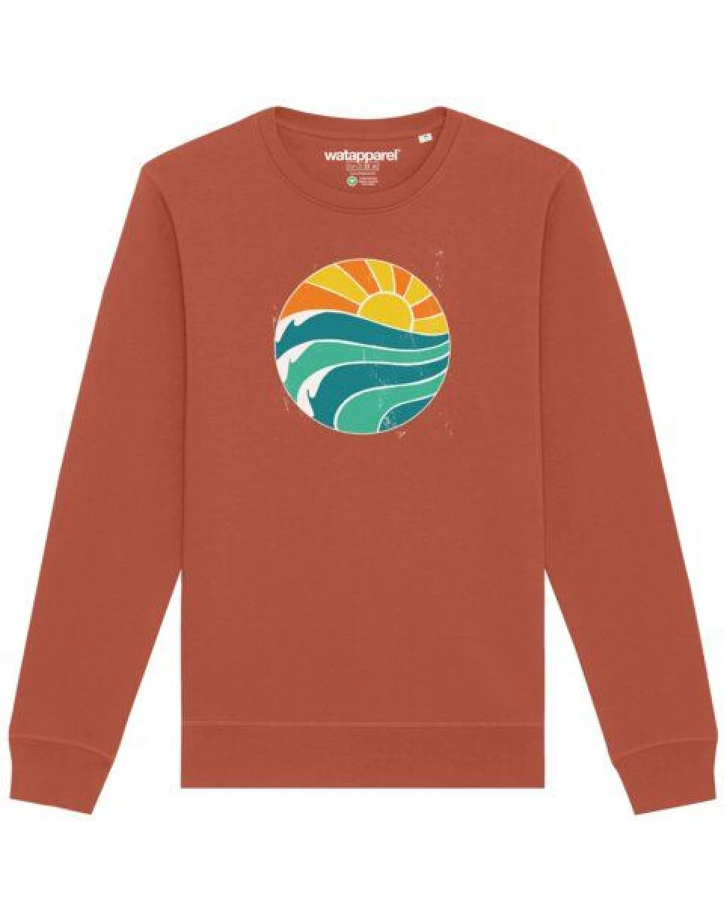 watapparel Sweatshirt Unisex Summer Sun – Ansicht 2