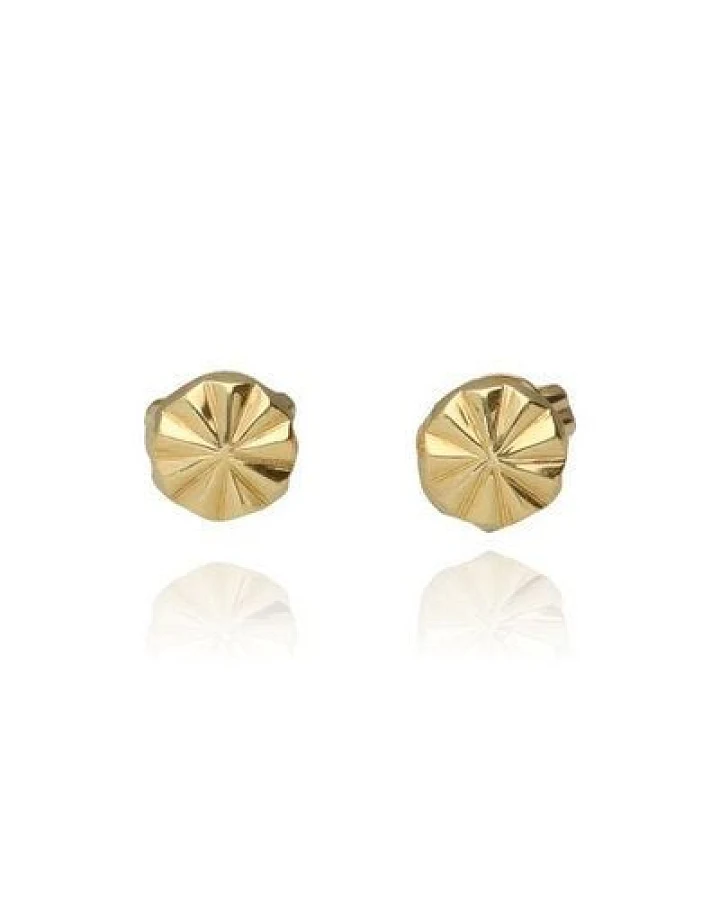 Studio Hertzberg Funkelnder Ohrstecker 'Salamanca' aus 9K recyceltem Echtgold