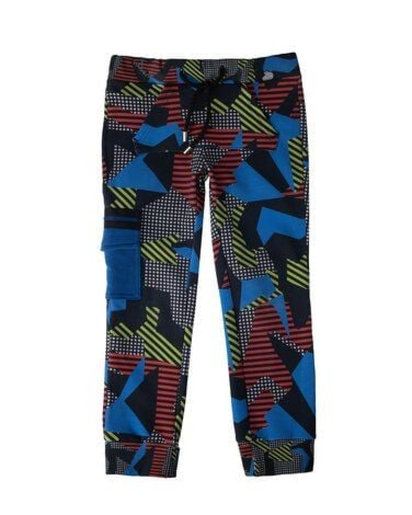 Marraine Kids weiche Sweathose aus Bio Baumwolle mit Camouflage Alloverdruck Explore – Ansicht 2