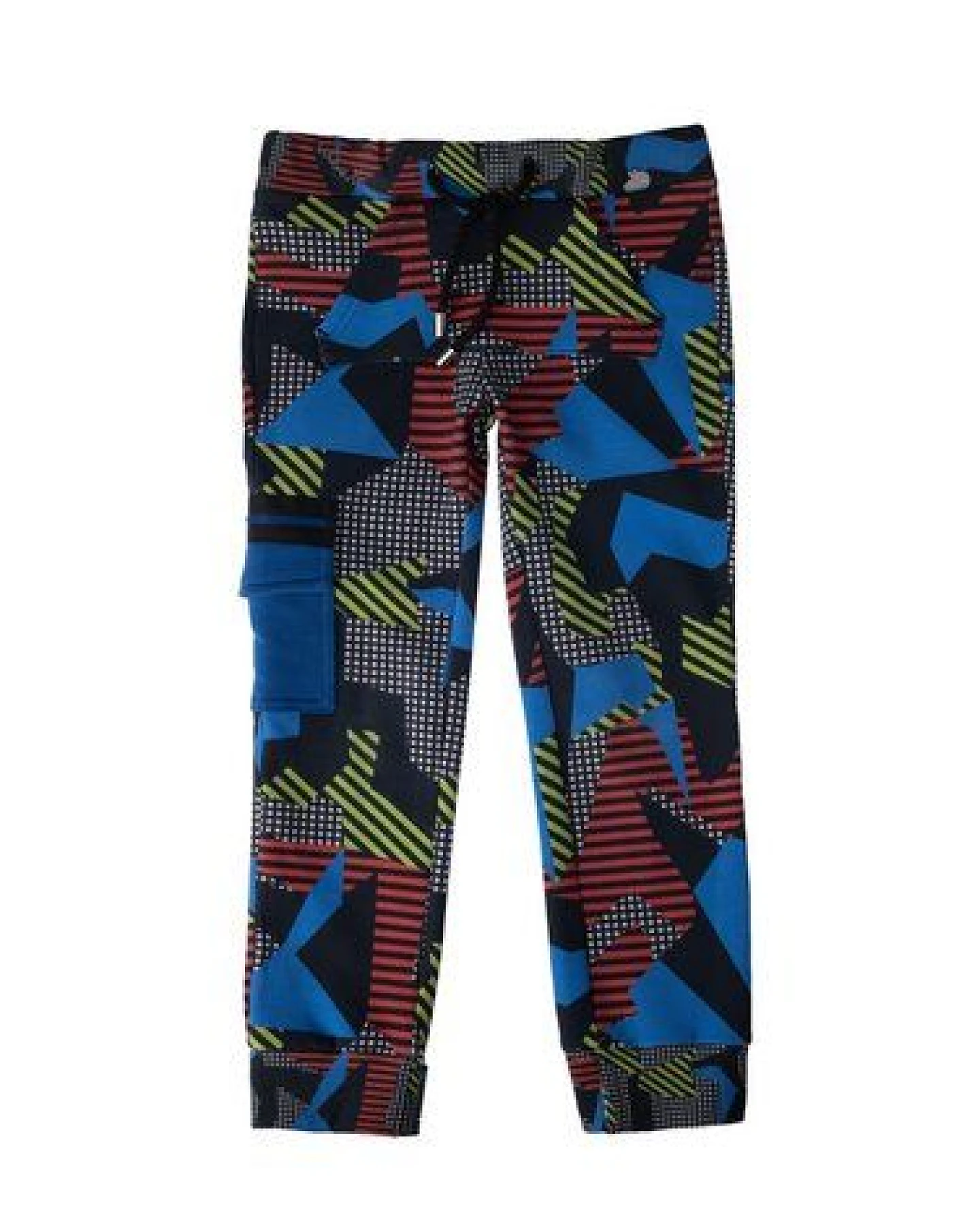 Marraine Kids weiche Sweathose aus Bio Baumwolle mit Camouflage Alloverdruck Explore – Ansicht 2