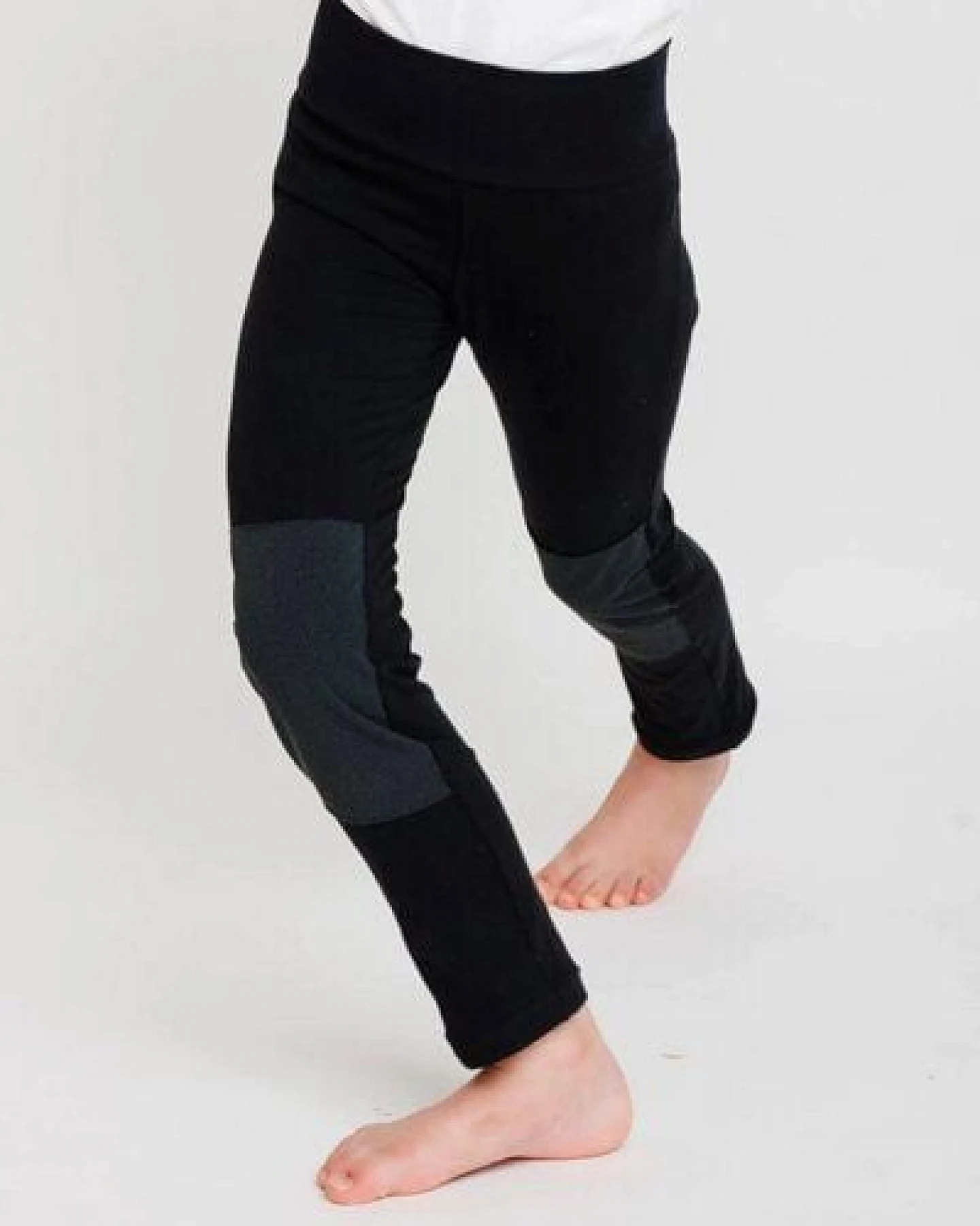 Babbily Sport Leggings aus Bio-Baumwolle - verstärkte Knie – Ansicht 4