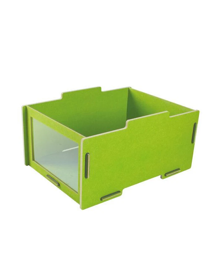 WERKHAUS Aufbewahrungsbox mit PET-Fenster