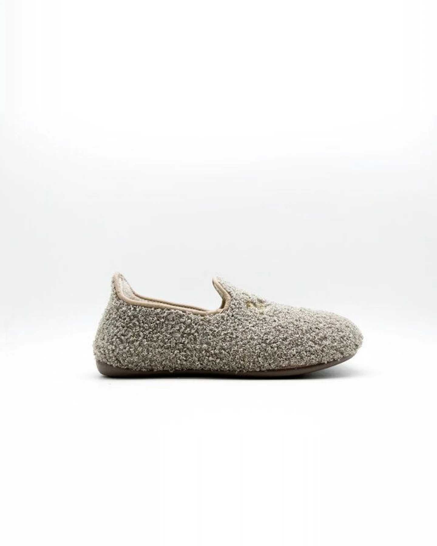 Veganer "thies ® Rec Teddy Closed Slipper" aus ultraweichem, recyceltem Fell – Ansicht 2