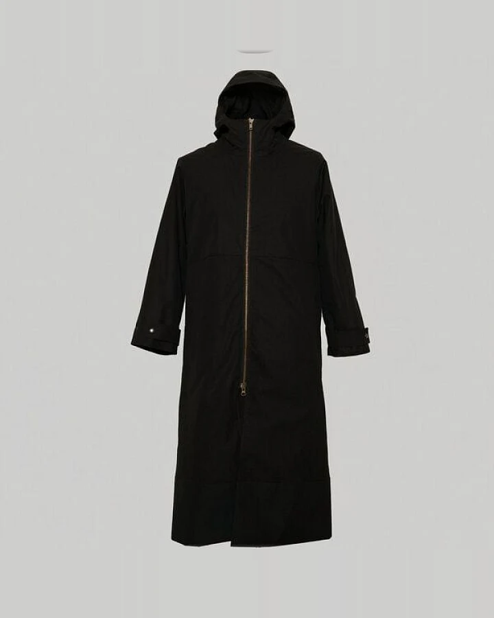 KOLO Berlin Mantel EOS wasserabweisend EtaProof Ventile® aus Baumwolle (Bio) schwarz