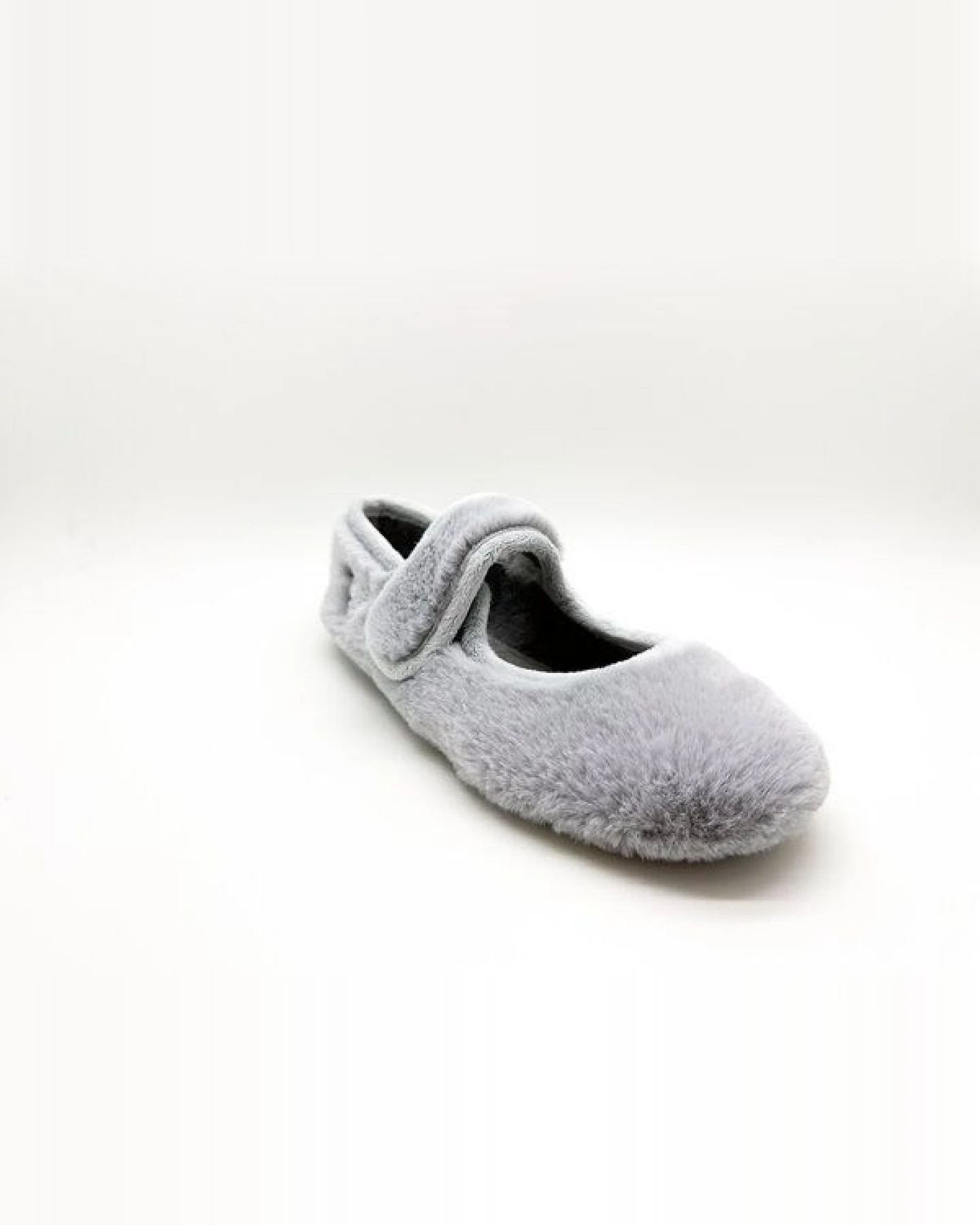 Veganer Hausschuh "thies ® Rec Fur Ballerina" aus ultraweichem, recyceltem Fell, fair produziert – Ansicht 3