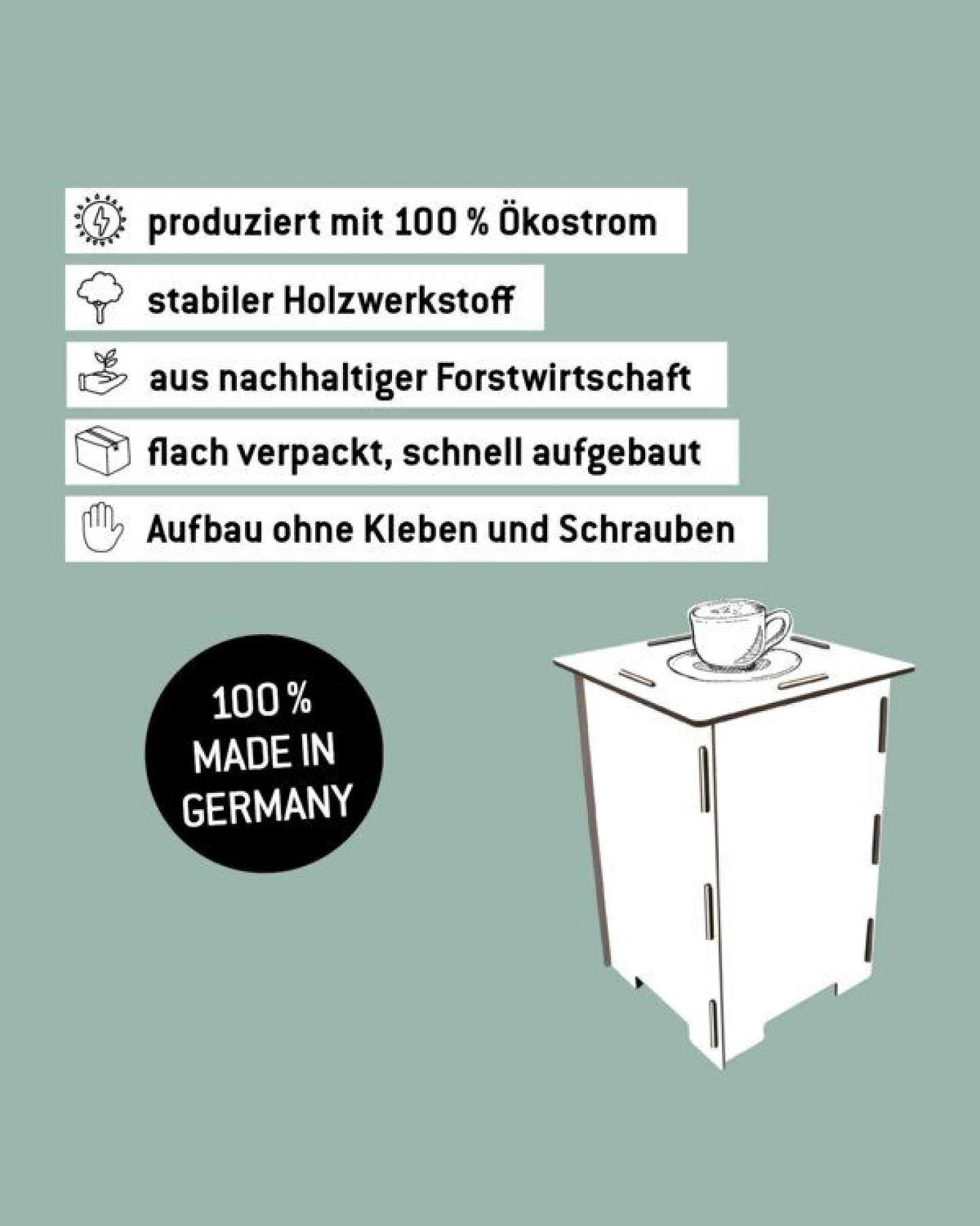 WERKHAUS Hocker - You are the artist – Ansicht 3