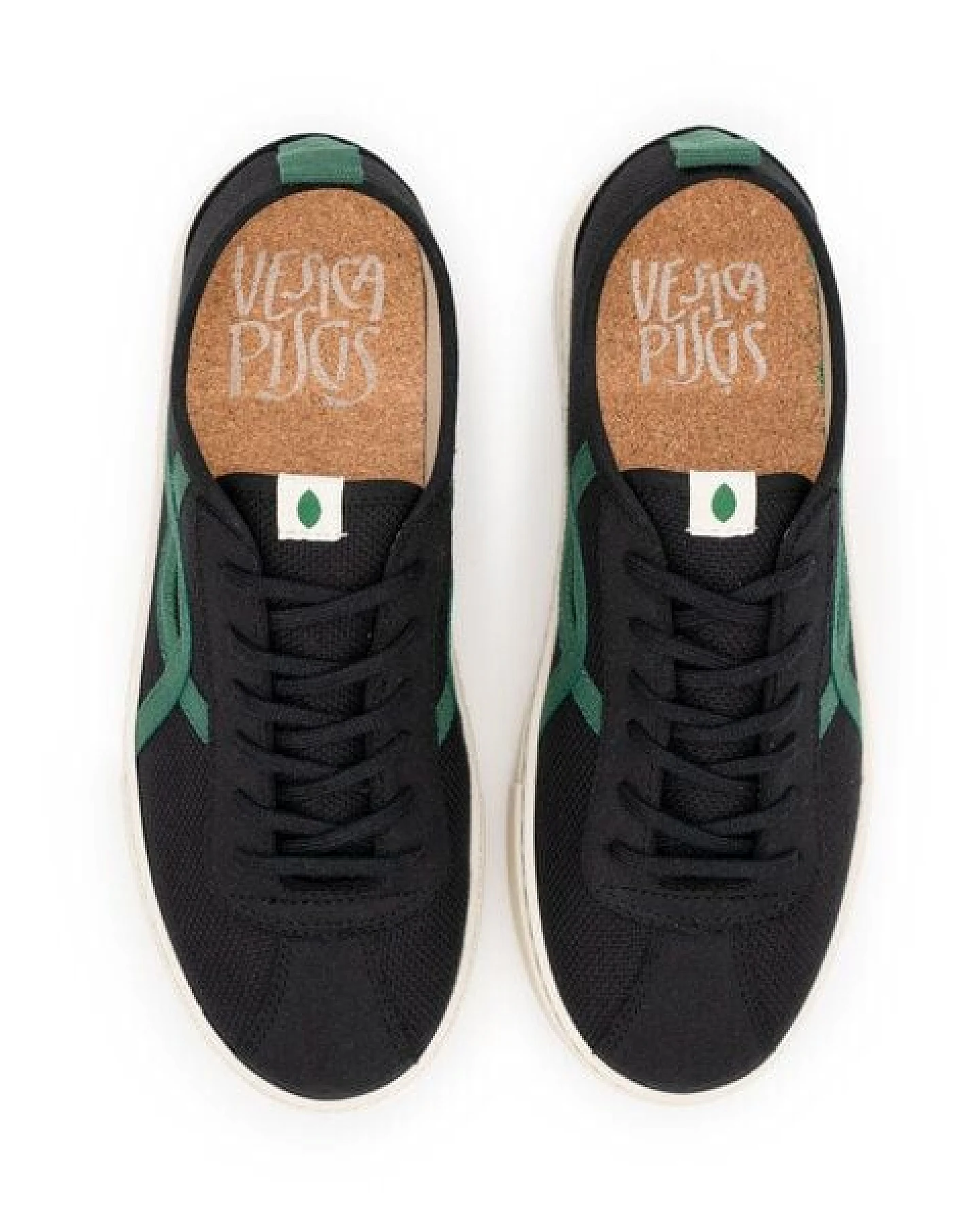 Vesica Piscis Footwear KAFKA BLACK SNEAKER OF RECYCLED COTTON – Ansicht 3