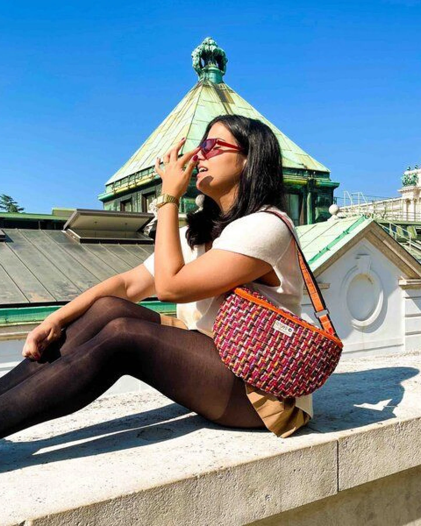 REFISHED fair fashion BUM BAG XL #TWEED – Ansicht 2