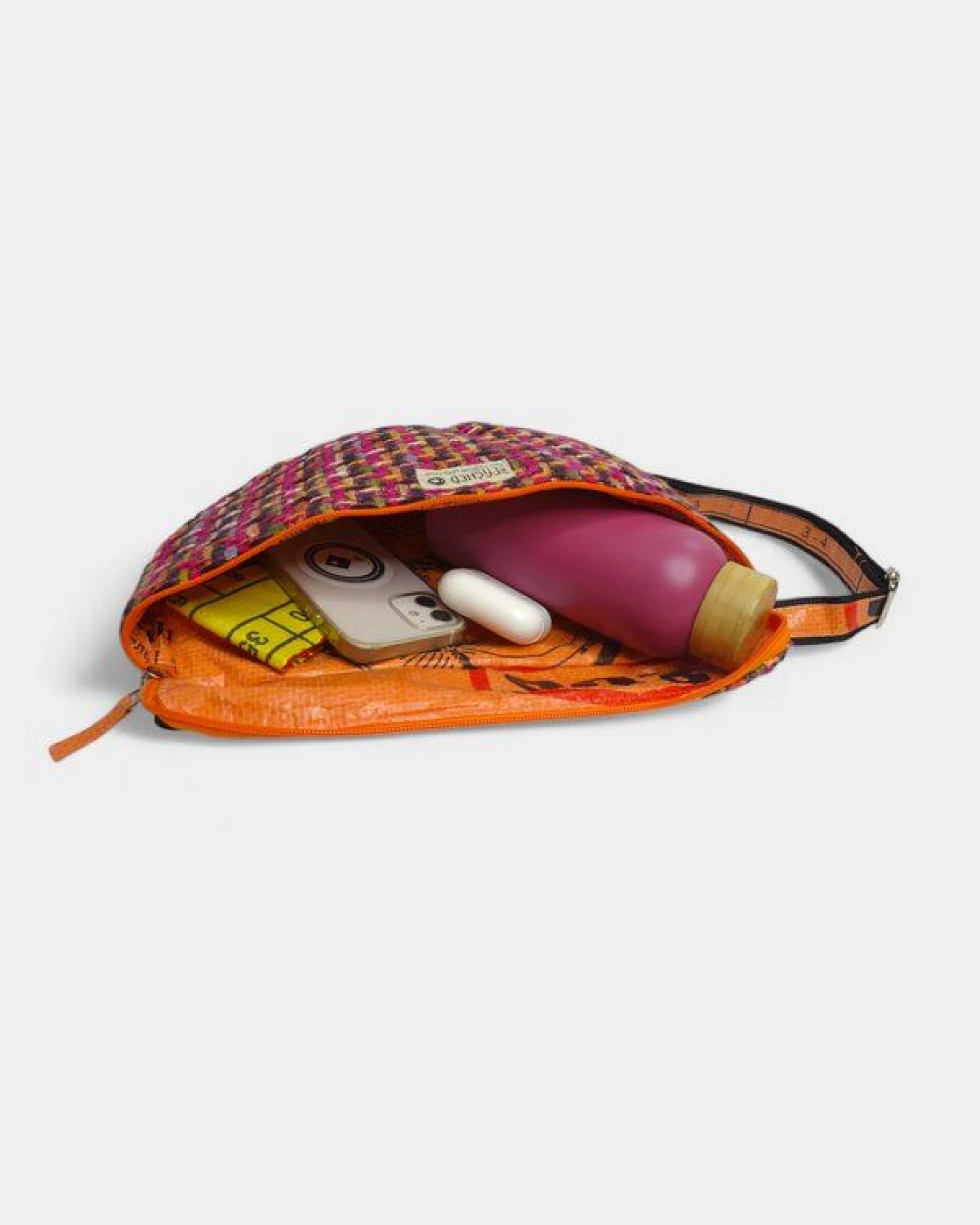REFISHED fair fashion BUM BAG XL #TWEED – Ansicht 3