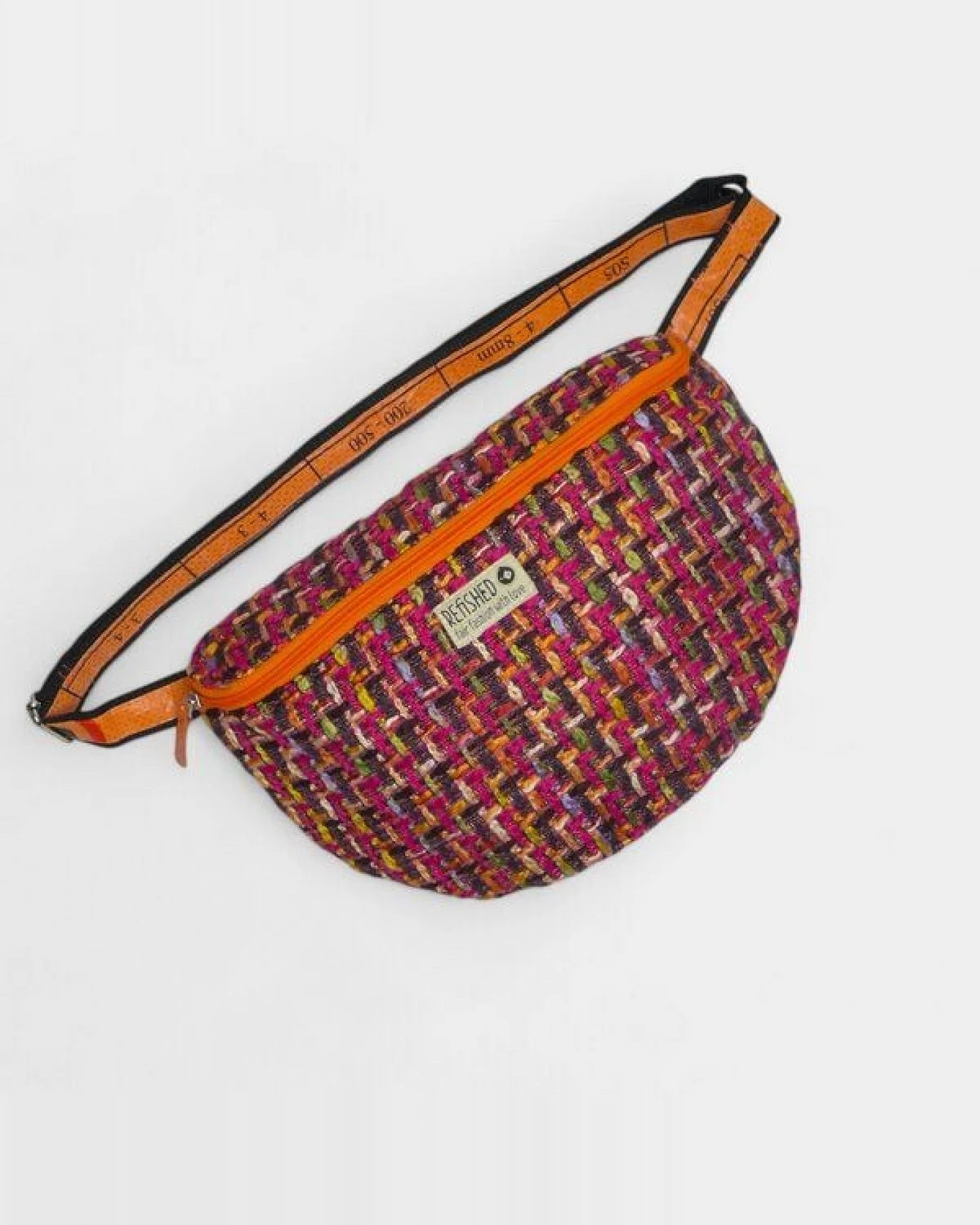 REFISHED fair fashion BUM BAG XL #TWEED – Ansicht 4