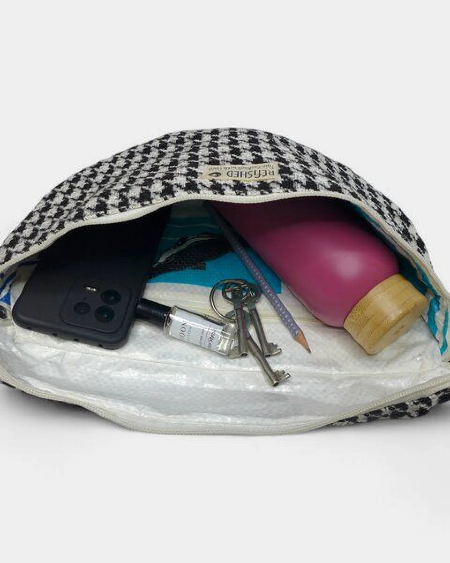 REFISHED fair fashion BUM BAG XL #TWEED – Ansicht 3