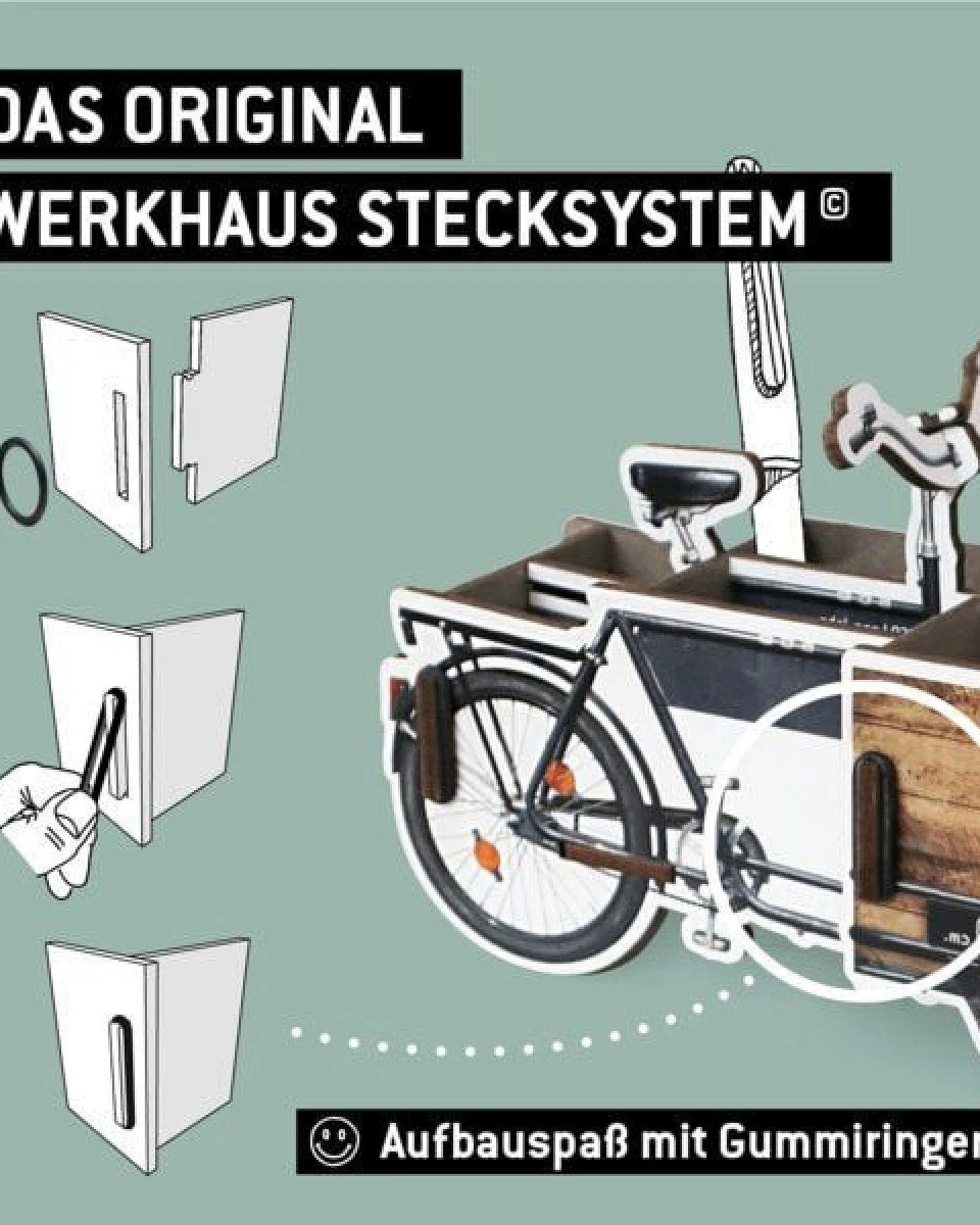 WERKHAUS Stiftebox Lastenrad – Ansicht 3
