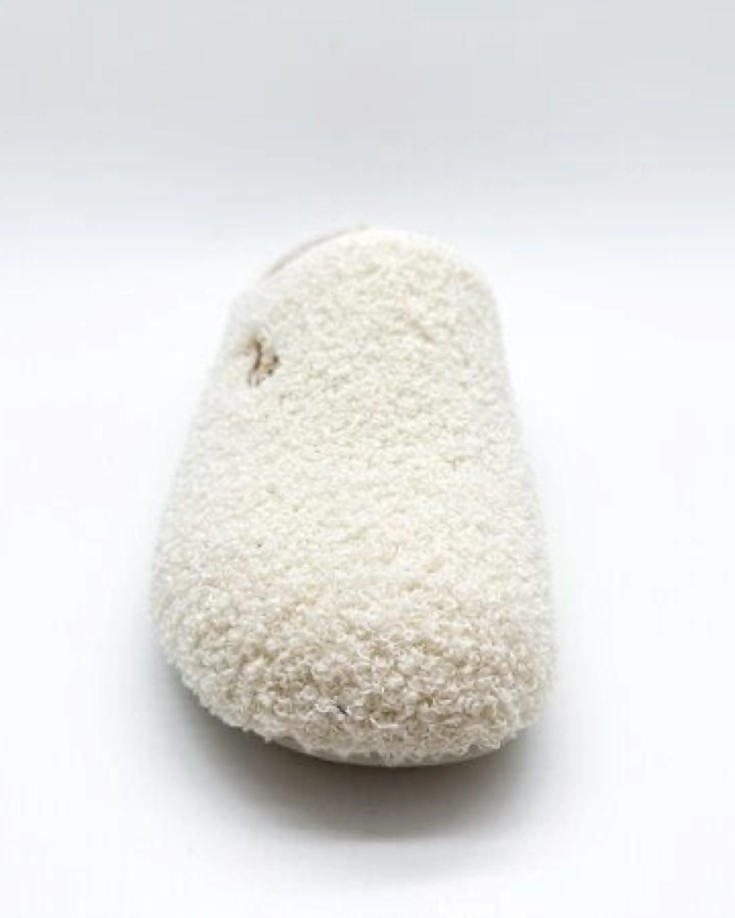 Veganer "thies ® Rec Teddy Slipper" aus ultraweichem, recyceltem Fell – Ansicht 4