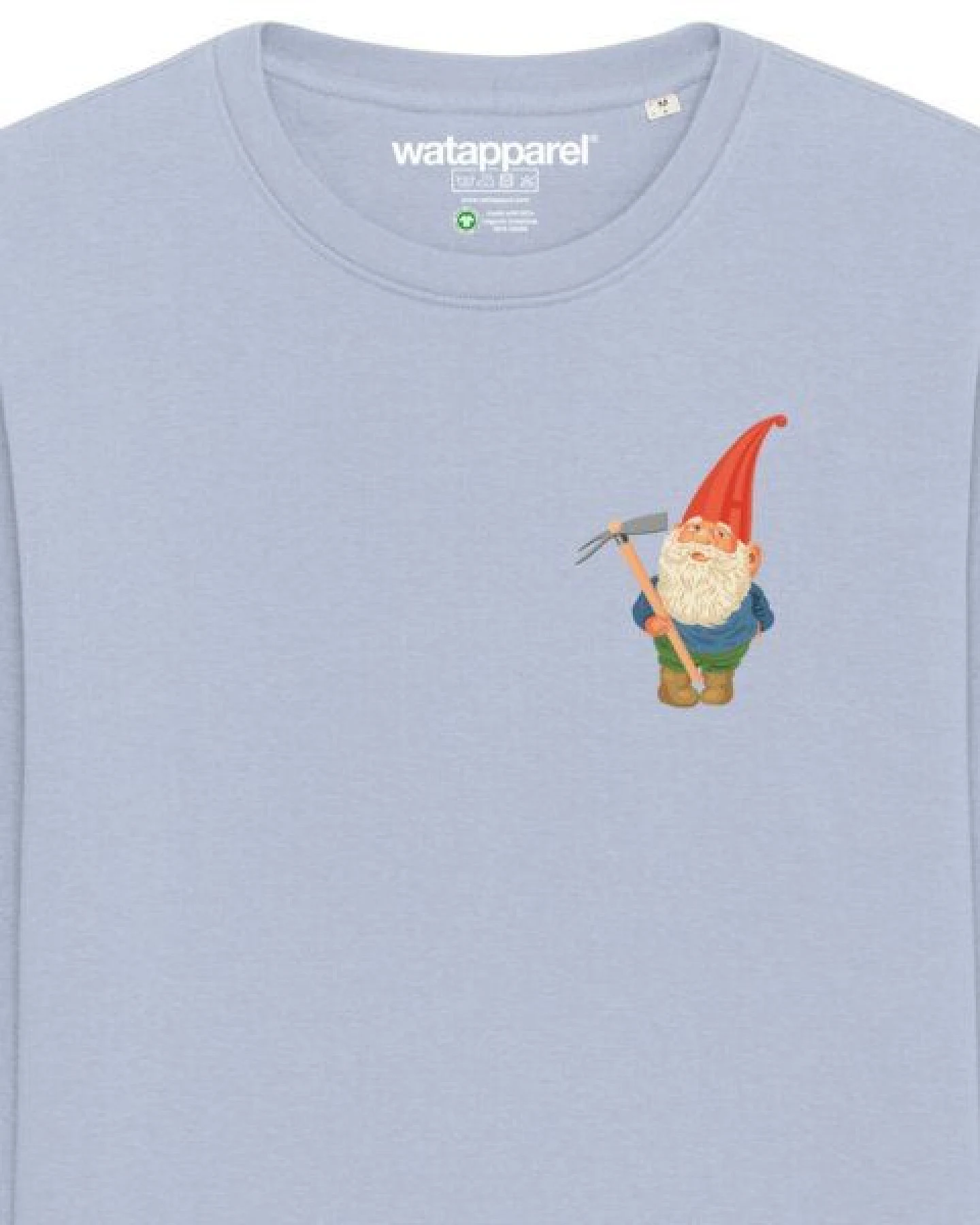 watapparel Sweatshirt Unisex Gartenzwerg – Ansicht 3