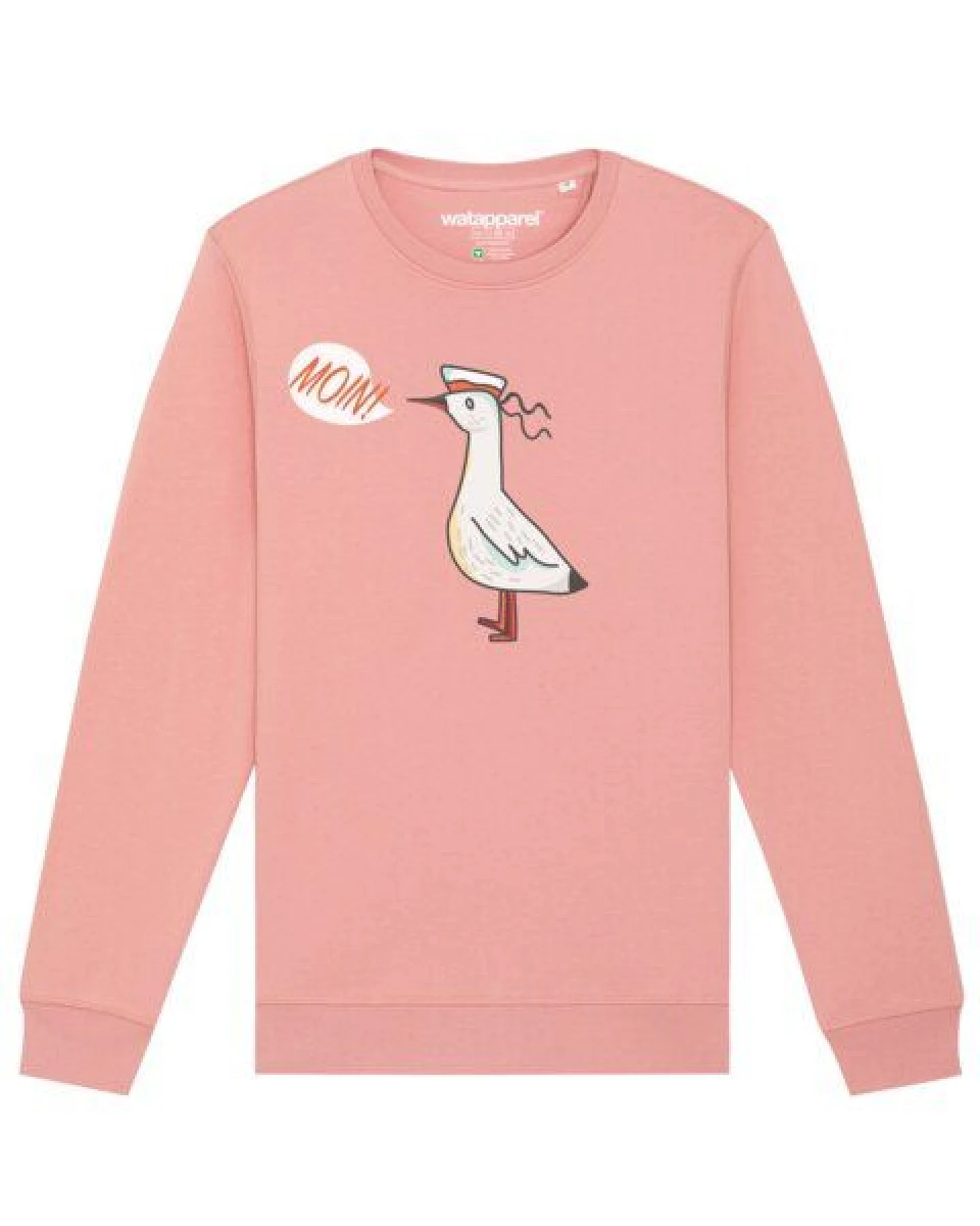 watapparel Sweatshirt Unisex Moin Seagull – Ansicht 2