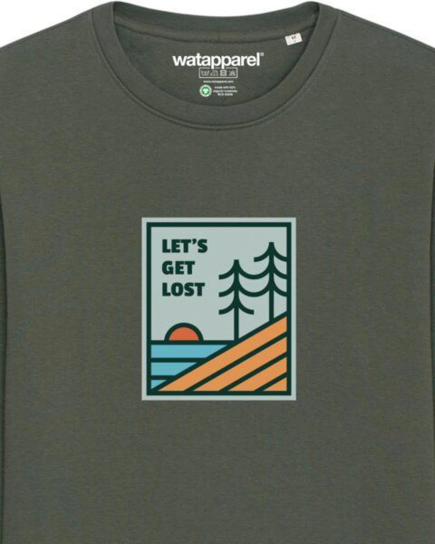 watapparel Sweatshirt Unisex Let's Get Lost – Ansicht 3