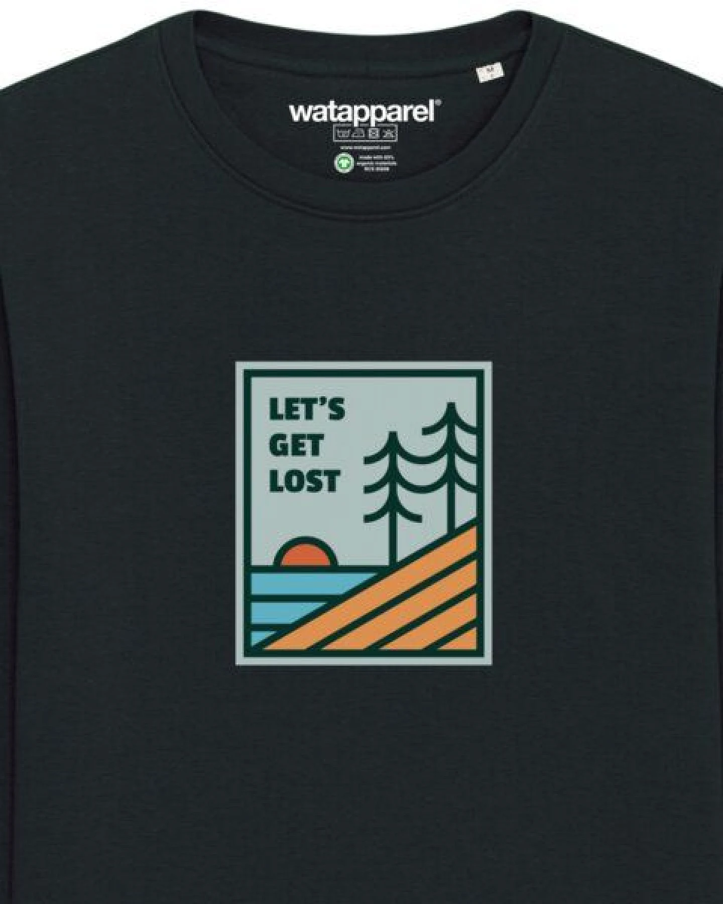 watapparel Sweatshirt Unisex Let's Get Lost – Ansicht 3