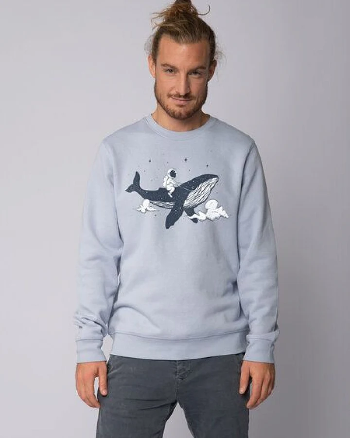 watapparel Sweatshirt Unisex Spacewhale