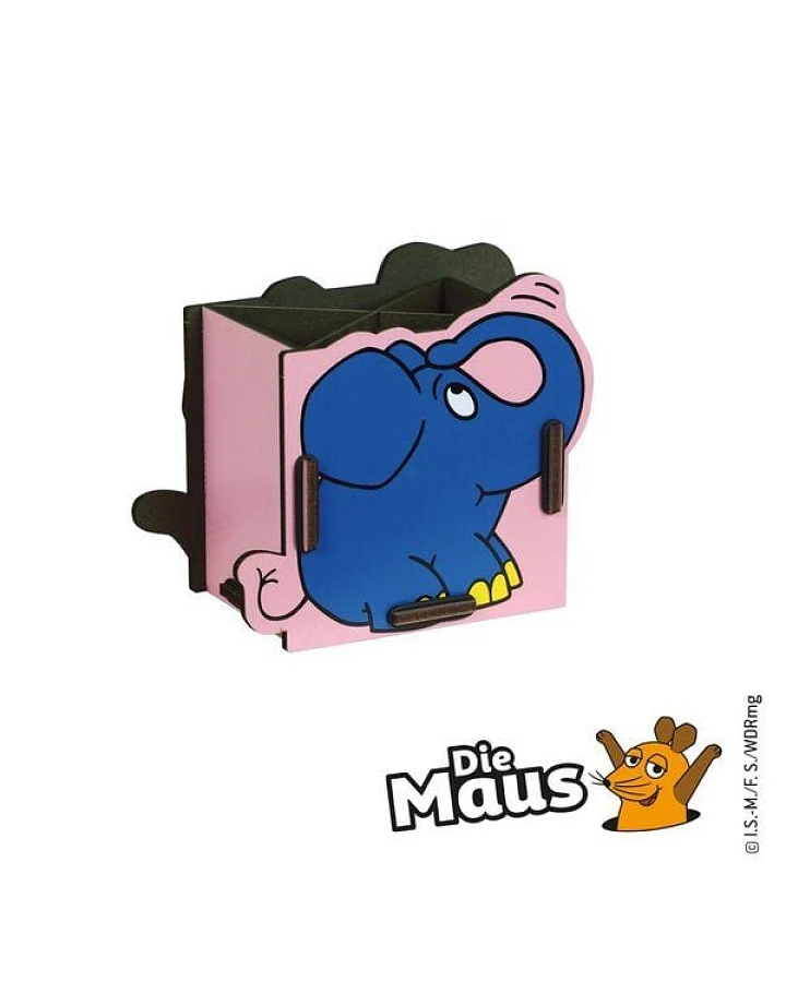 WERKHAUS Die Maus - Stiftebox Elefant