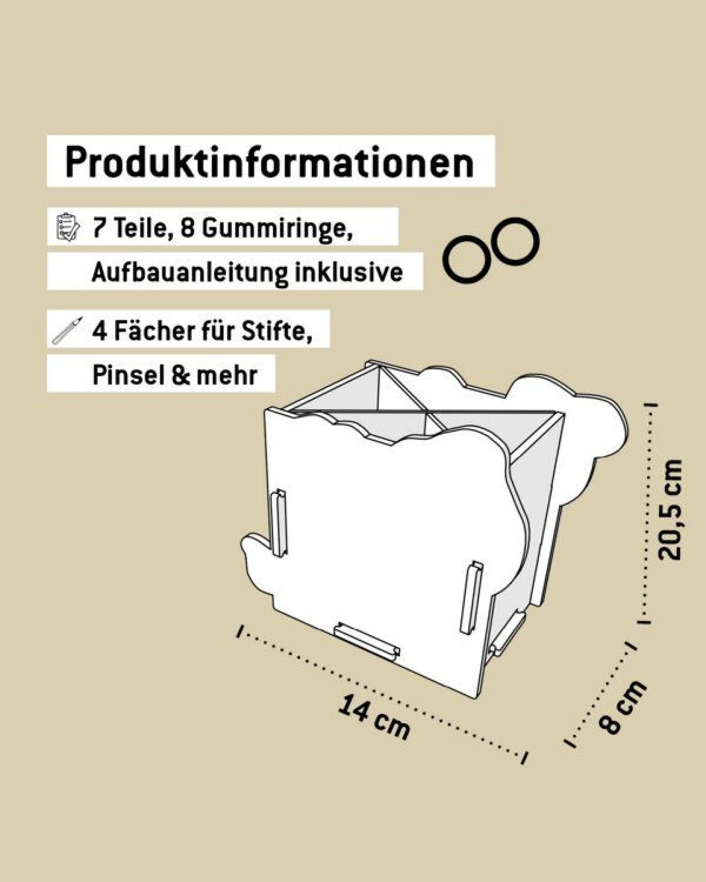 WERKHAUS Die Maus - Stiftebox Elefant – Ansicht 4