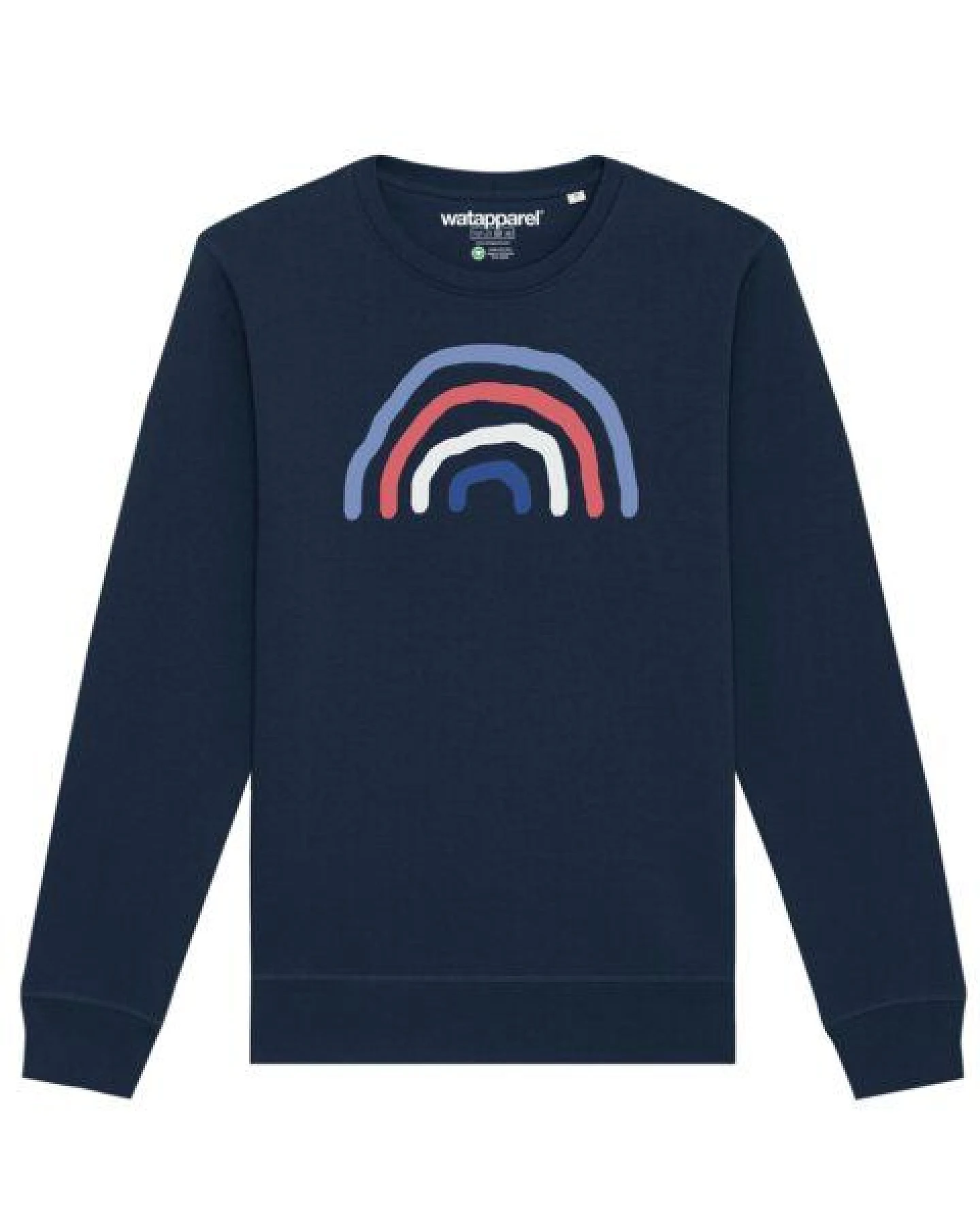 watapparel Sweatshirt Unisex Regenbogen – Ansicht 2