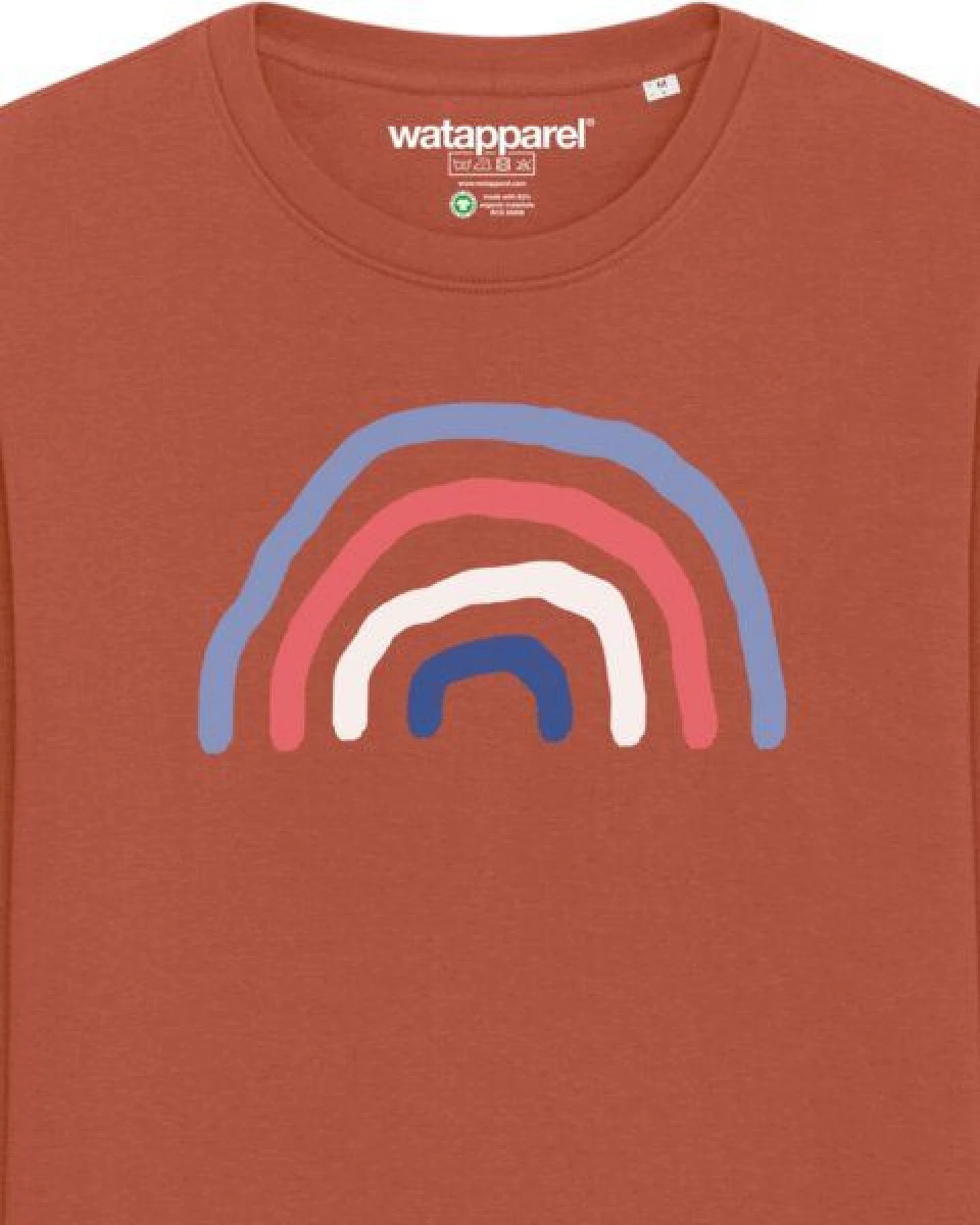 watapparel Sweatshirt Unisex Regenbogen – Ansicht 3
