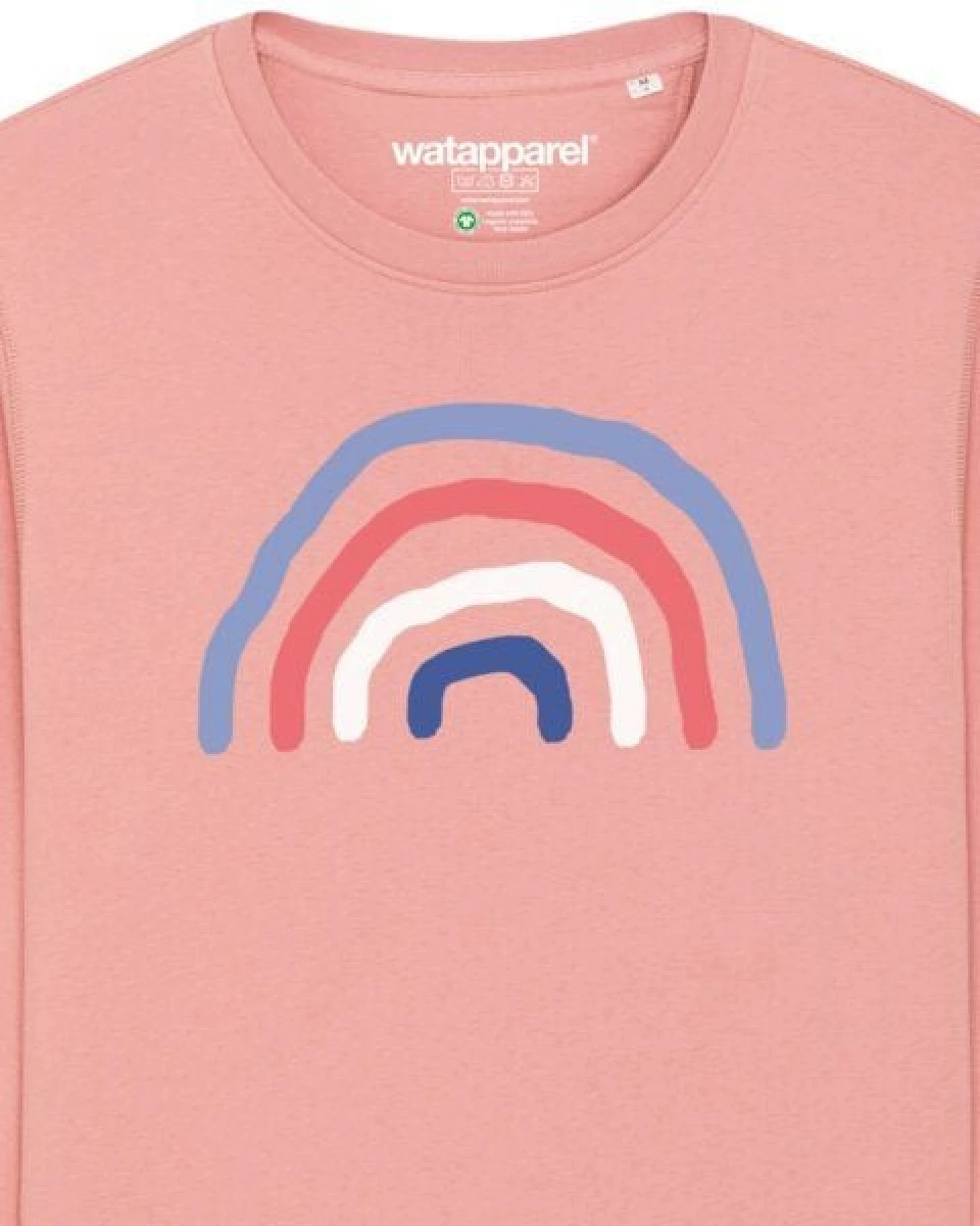 watapparel Sweatshirt Unisex Regenbogen – Ansicht 3