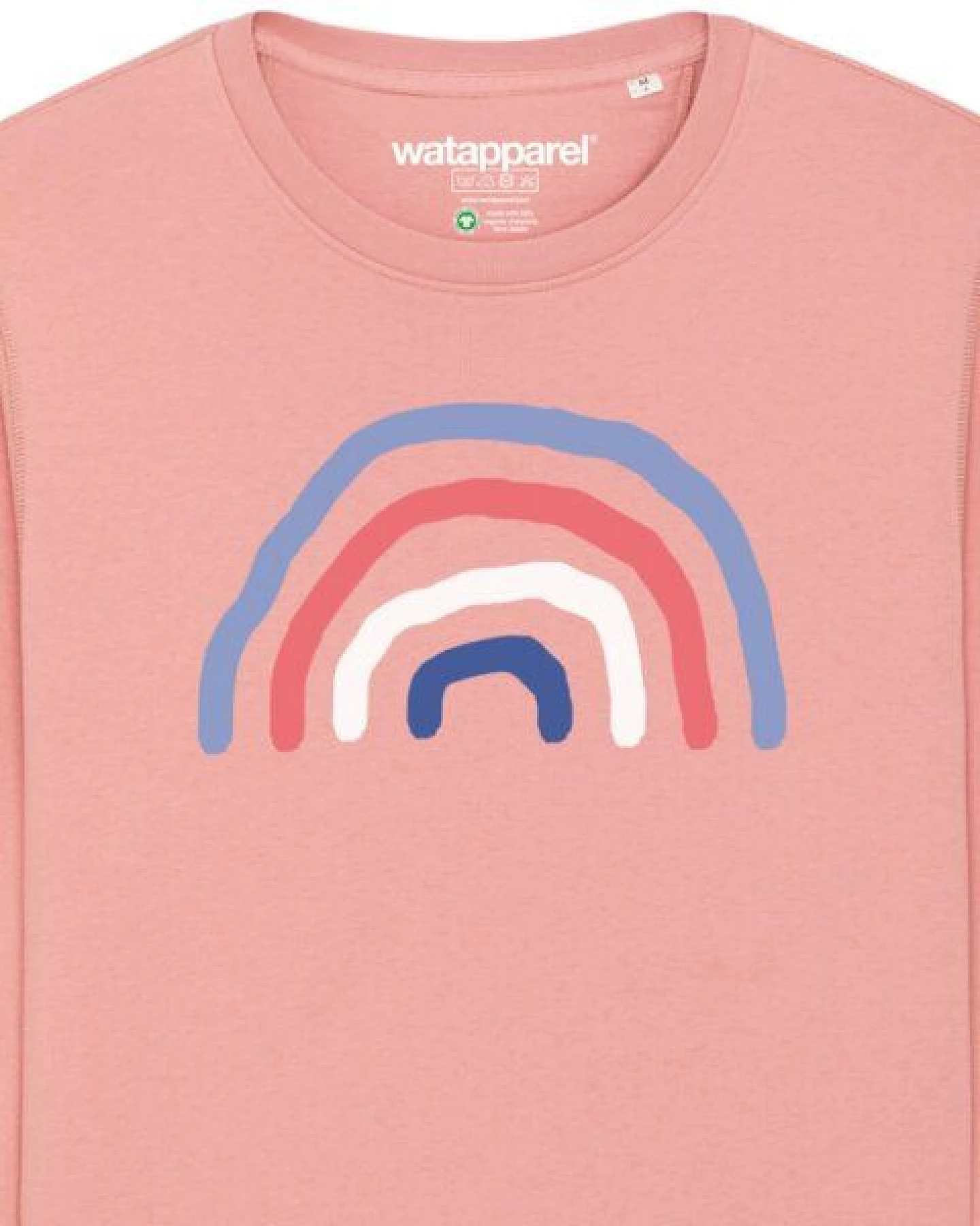 watapparel Sweatshirt Unisex Regenbogen – Ansicht 3