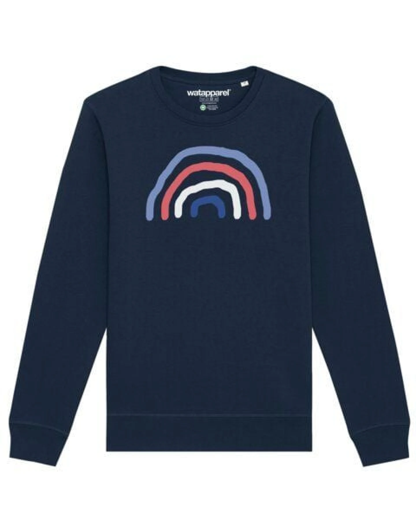 watapparel Sweatshirt Unisex Regenbogen – Ansicht 2