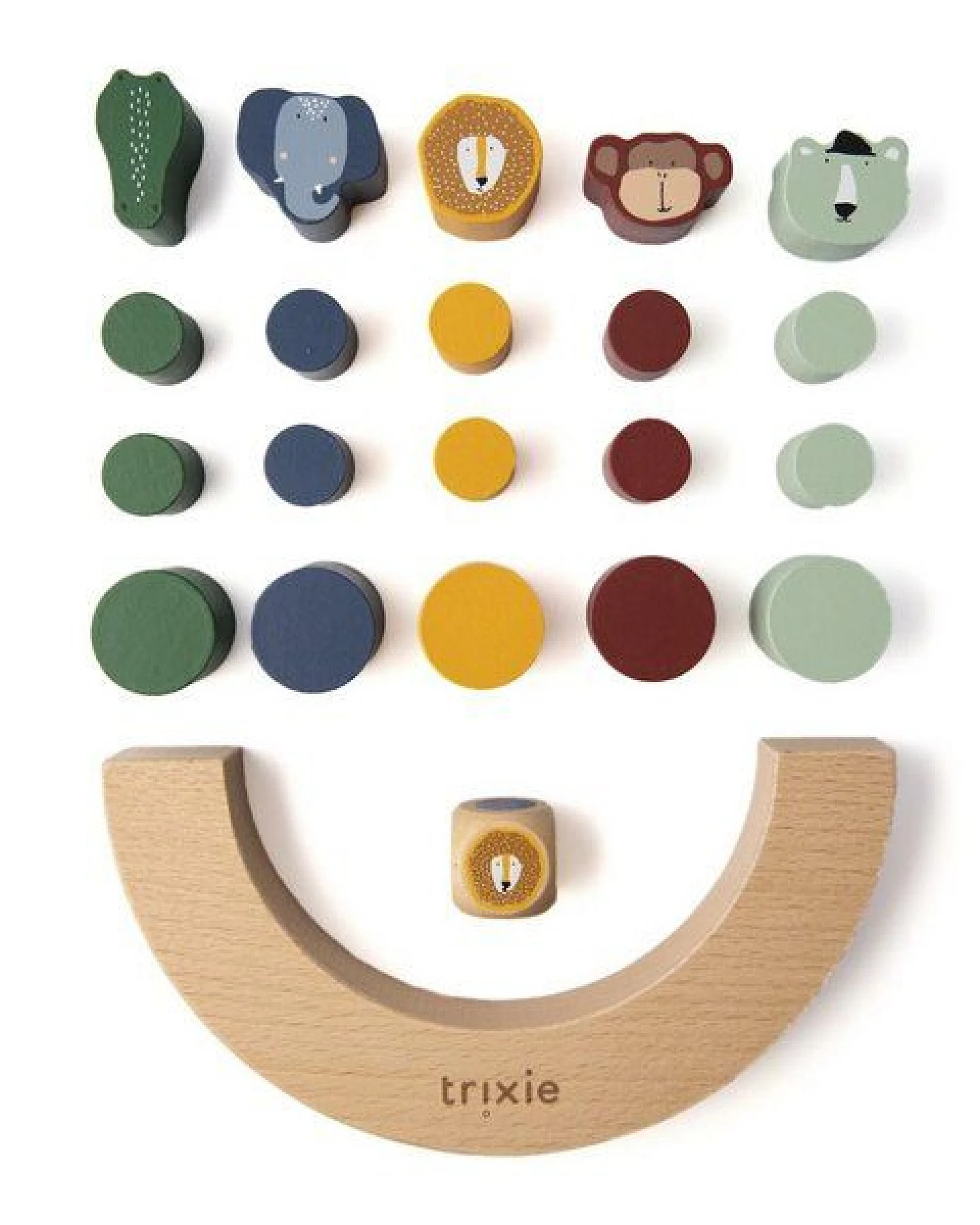 Trixie – Balancierspiel aus Holz – WOODEN BALANCING GAME – Ansicht 2