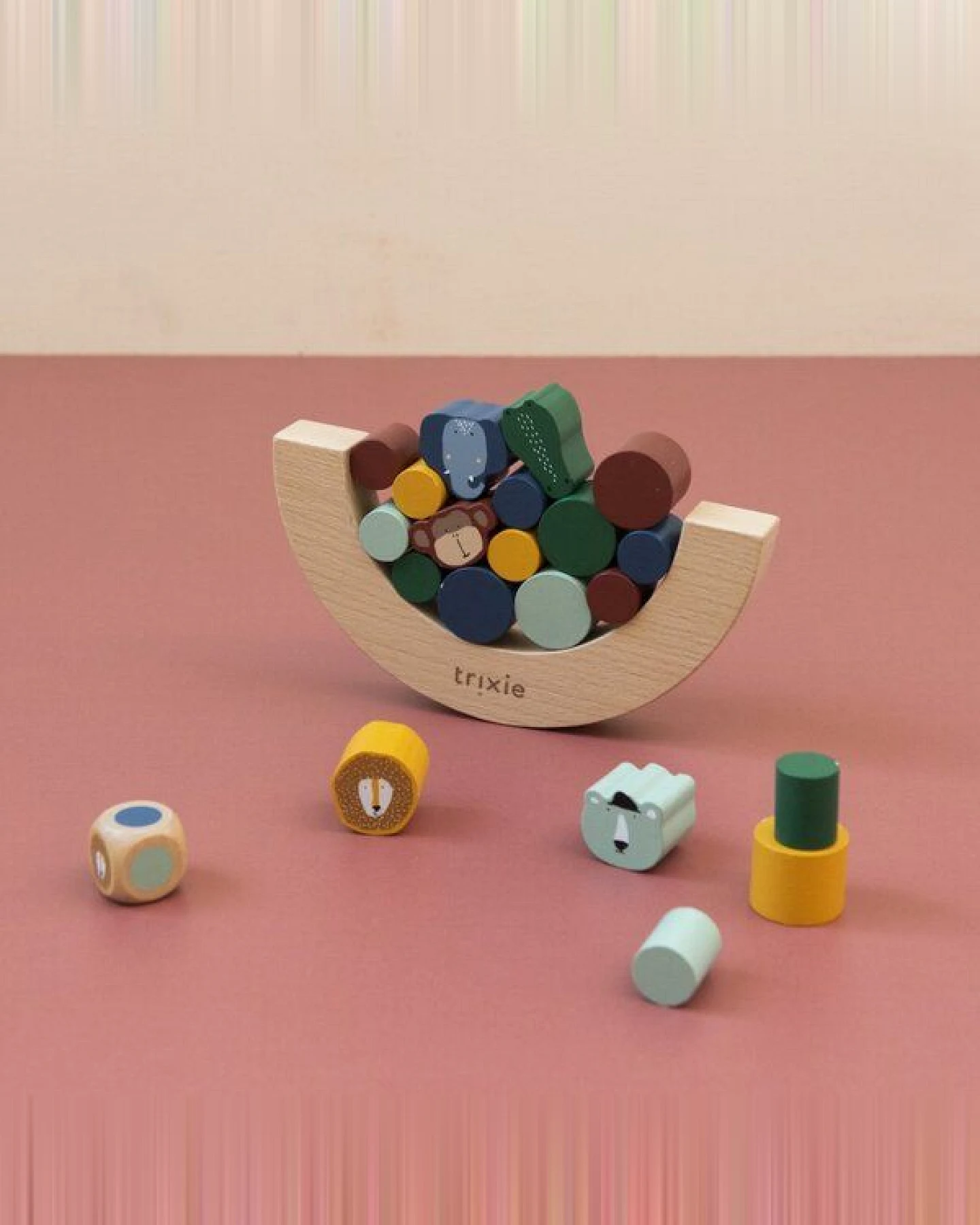 Trixie – Balancierspiel aus Holz – WOODEN BALANCING GAME – Ansicht 3
