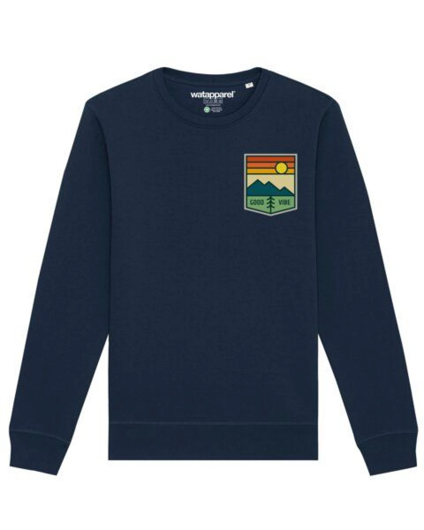 watapparel Sweatshirt Unisex Good Vibe – Ansicht 2