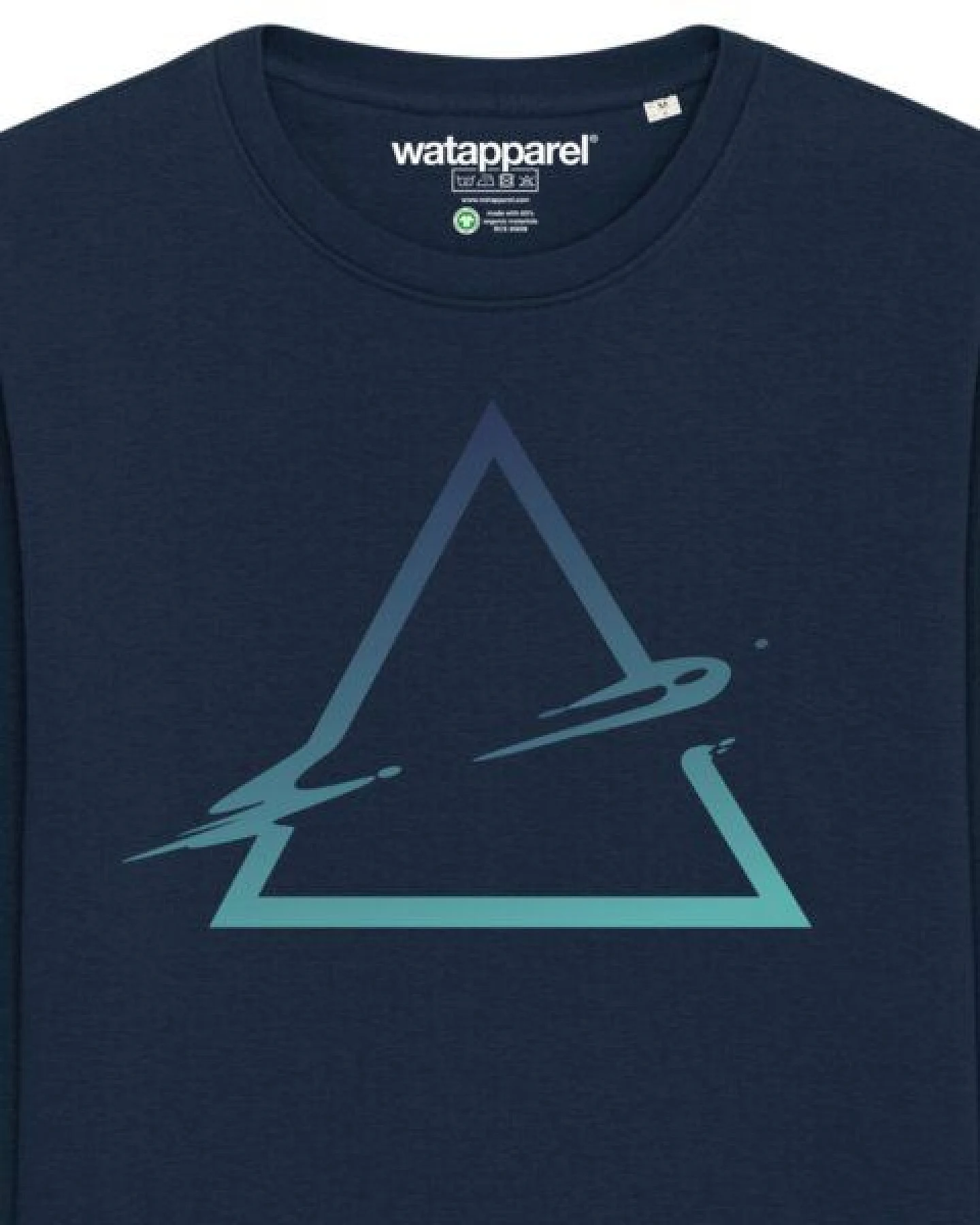 watapparel Sweatshirt Unisex Triangle – Ansicht 3