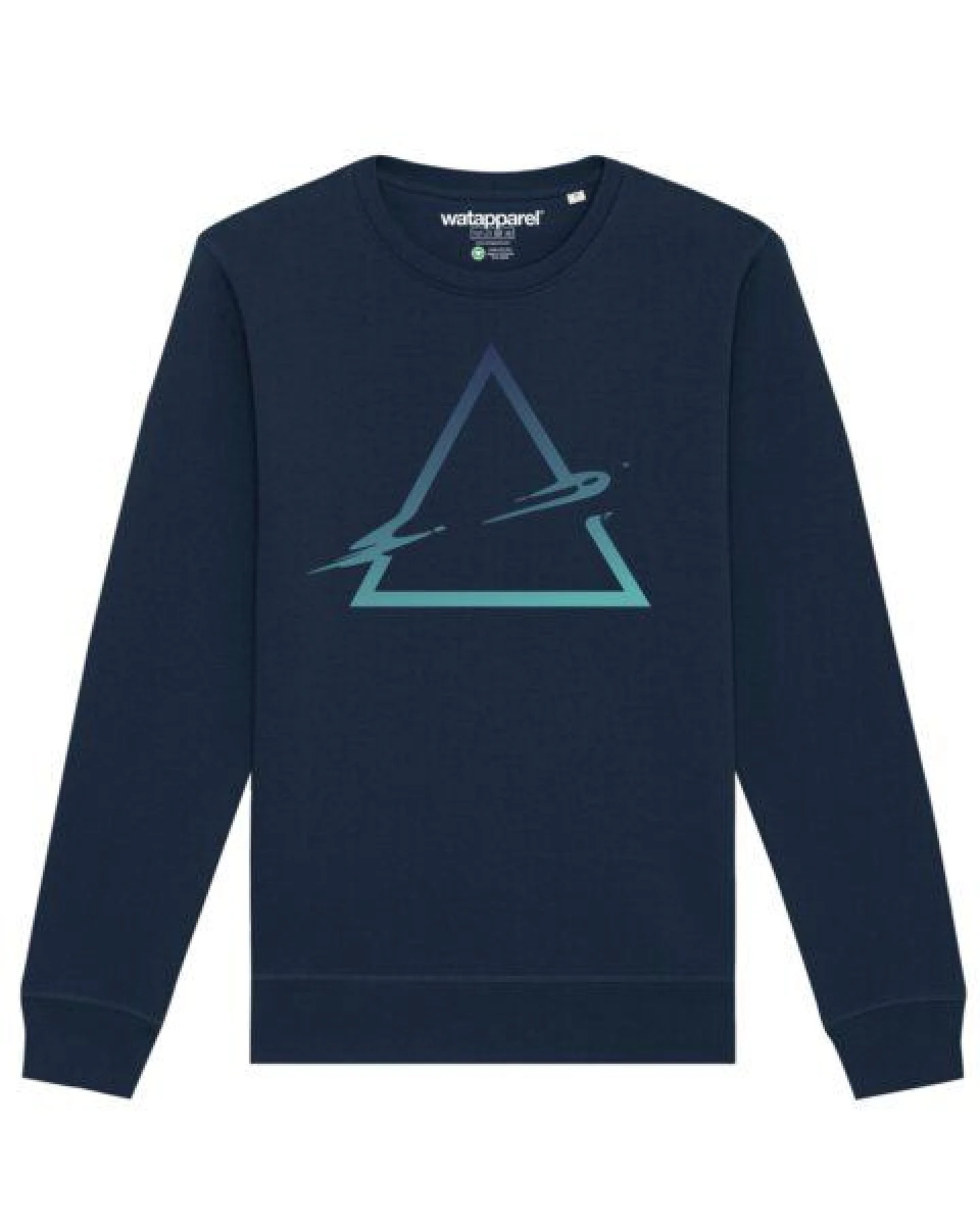 watapparel Sweatshirt Unisex Triangle – Ansicht 2