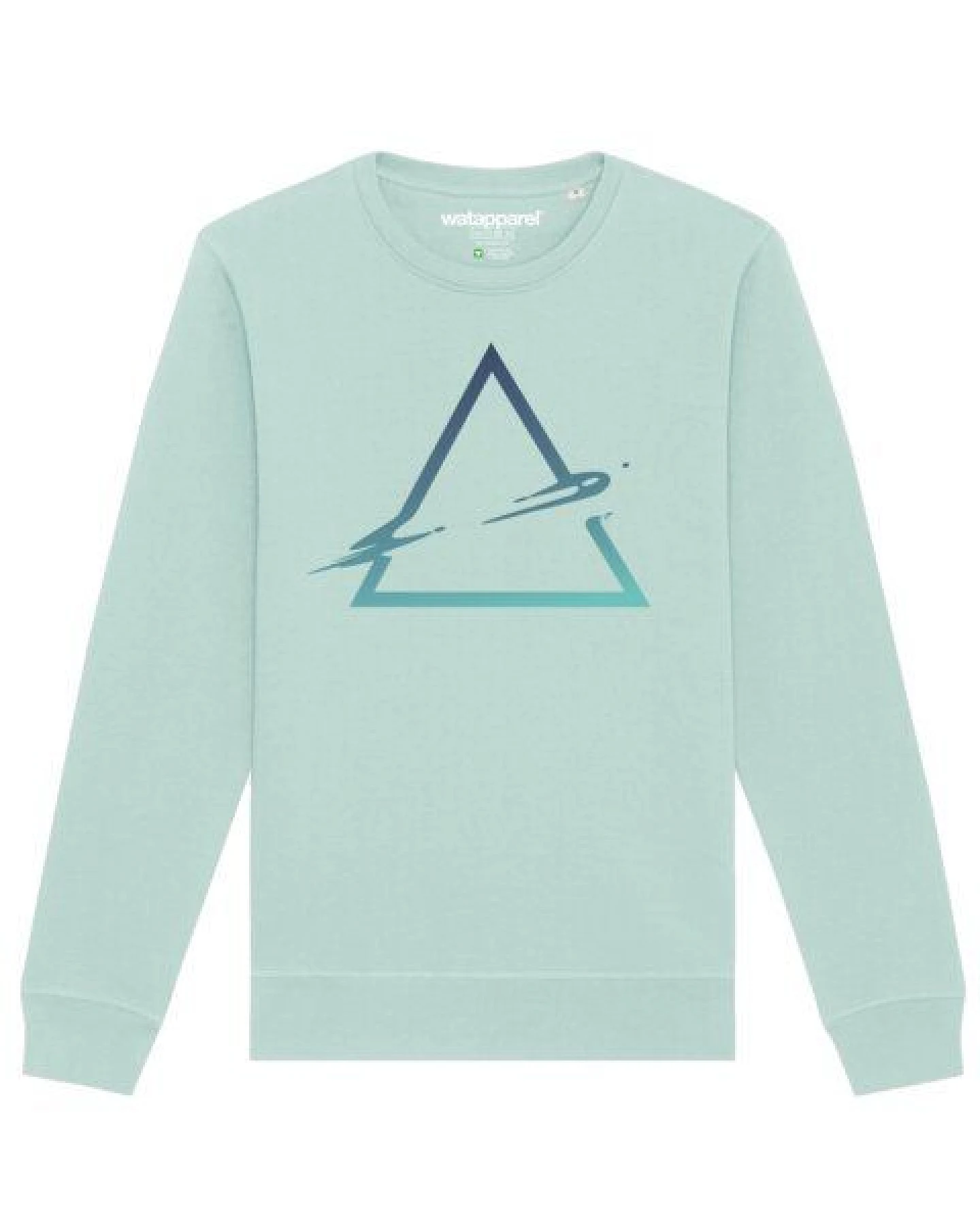 watapparel Sweatshirt Unisex Triangle – Ansicht 2