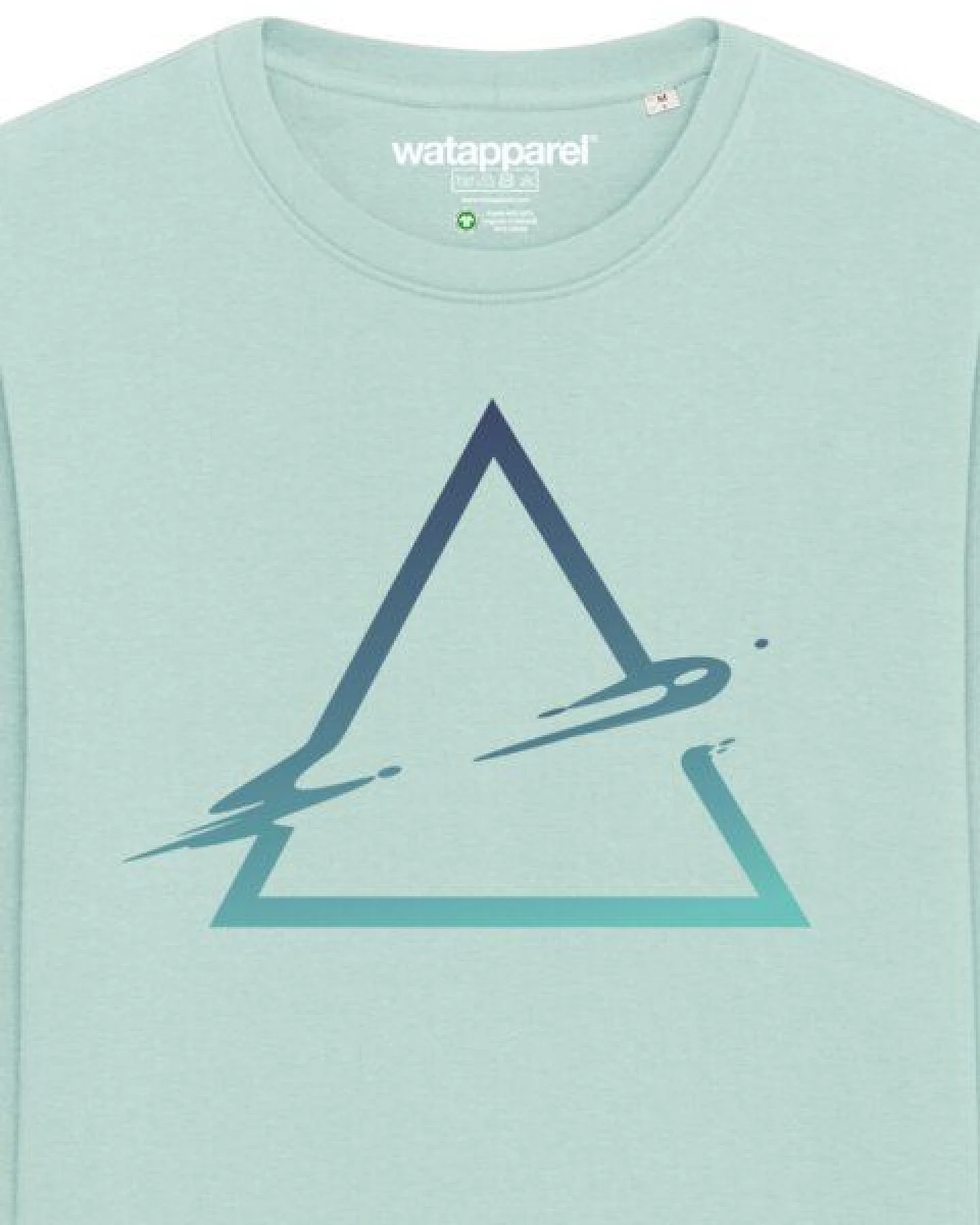 watapparel Sweatshirt Unisex Triangle – Ansicht 3