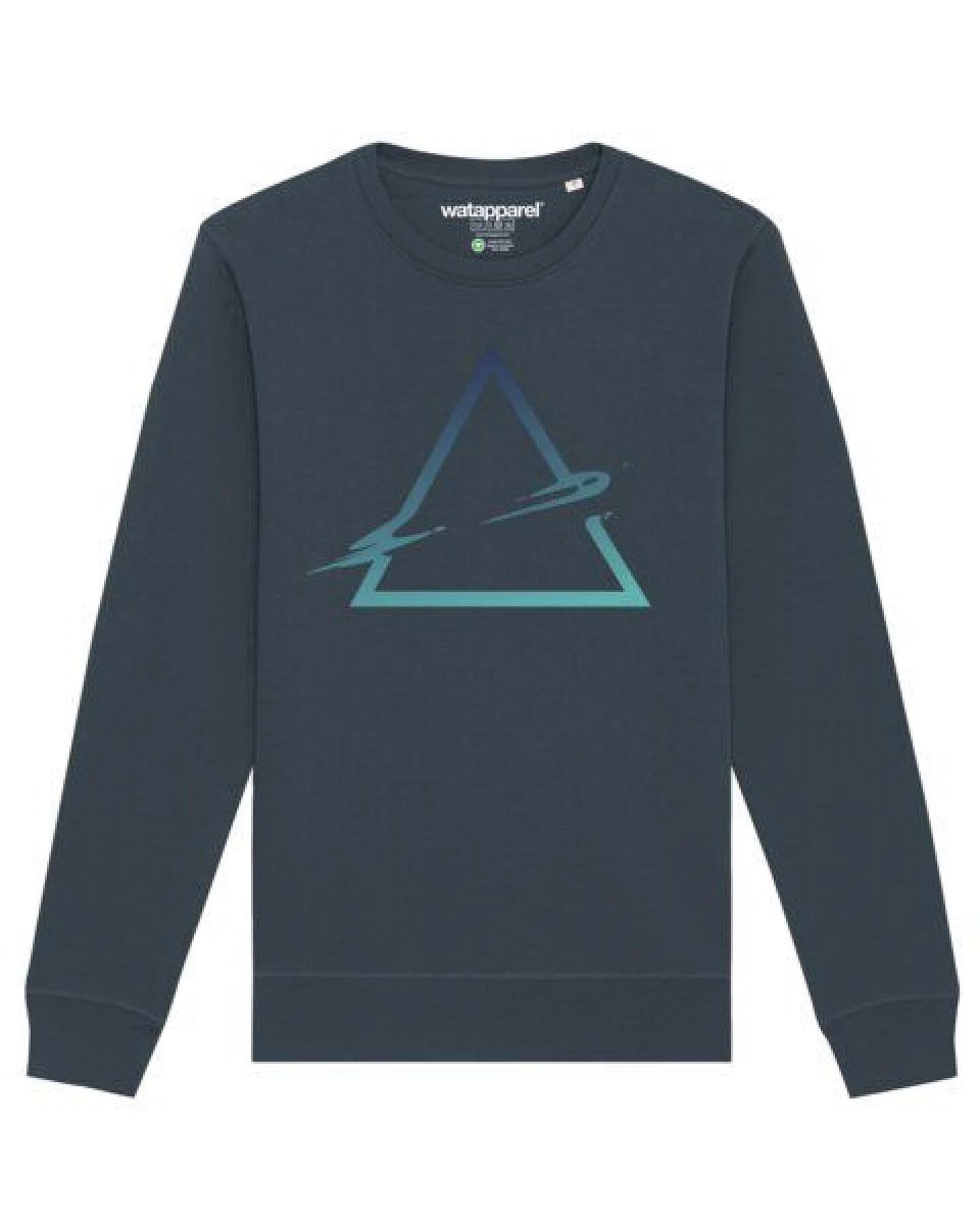 watapparel Sweatshirt Unisex Triangle – Ansicht 2