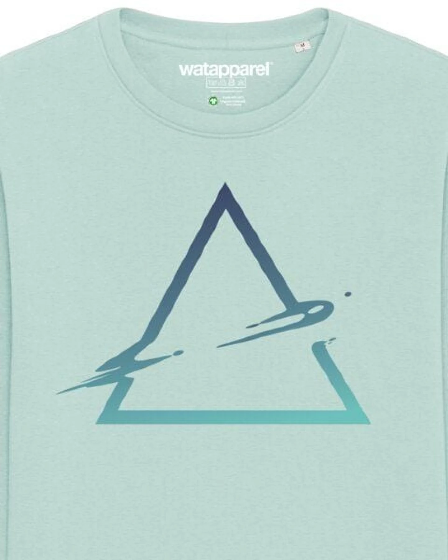 watapparel Sweatshirt Unisex Triangle – Ansicht 3