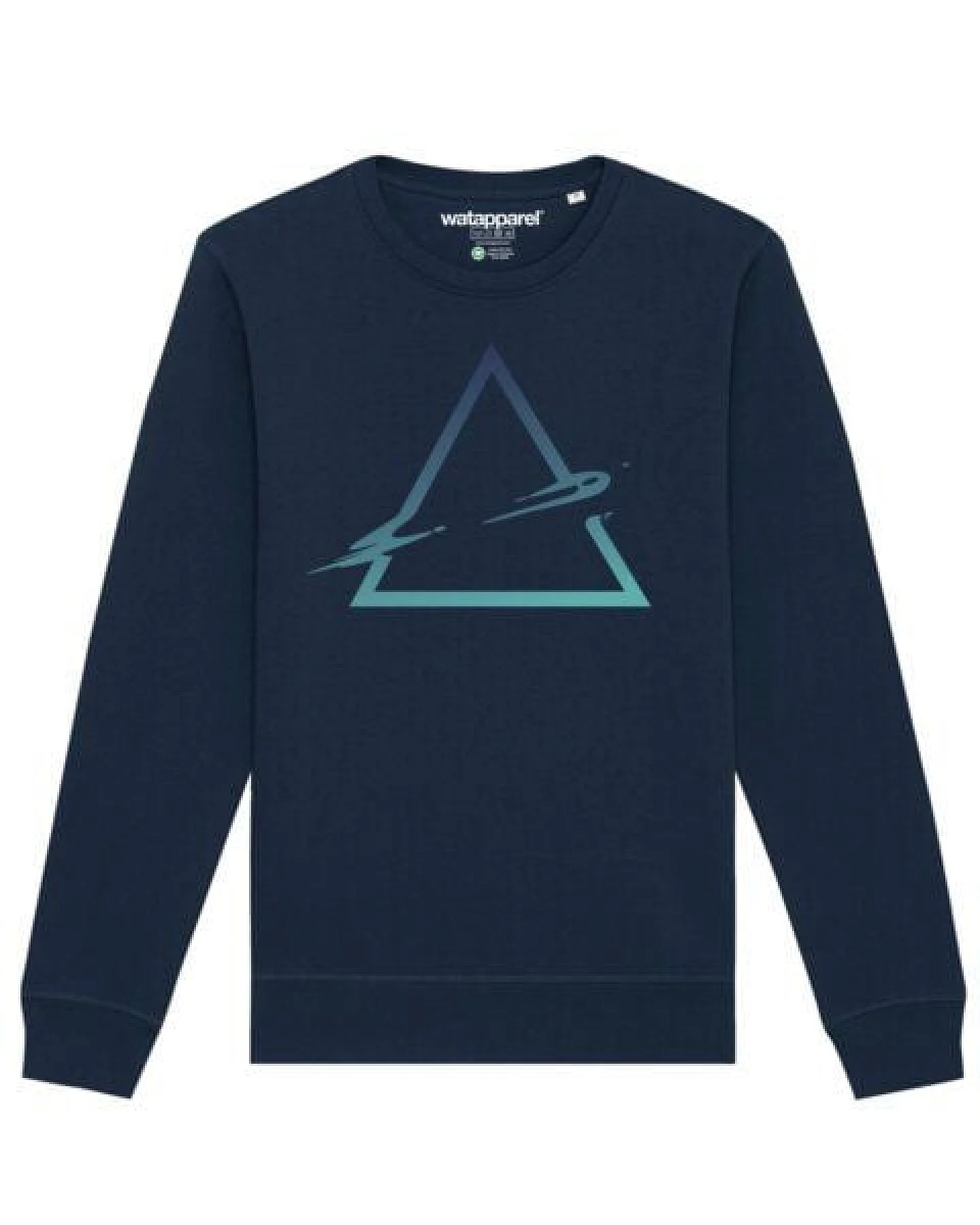 watapparel Sweatshirt Unisex Triangle – Ansicht 2