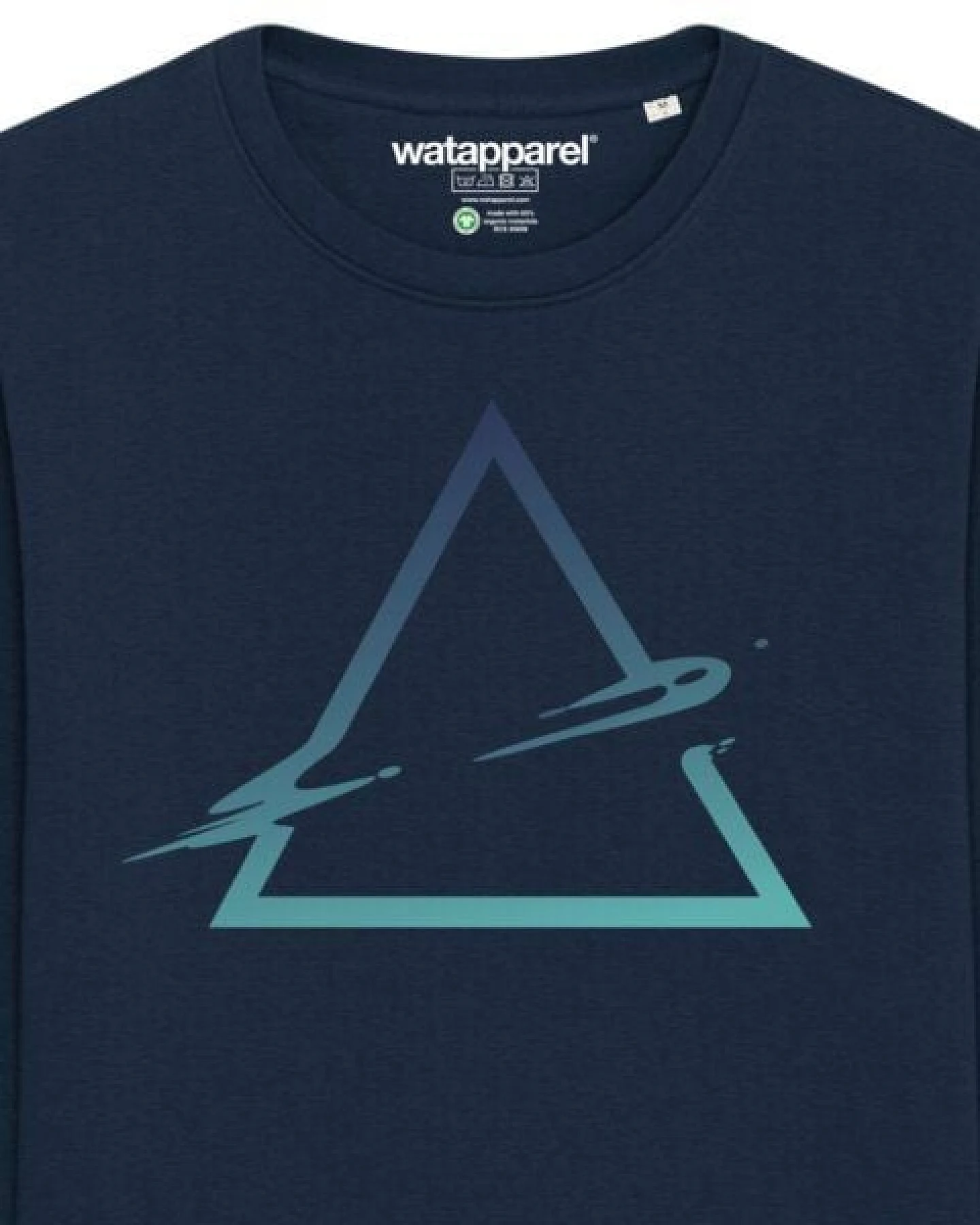 watapparel Sweatshirt Unisex Triangle – Ansicht 3