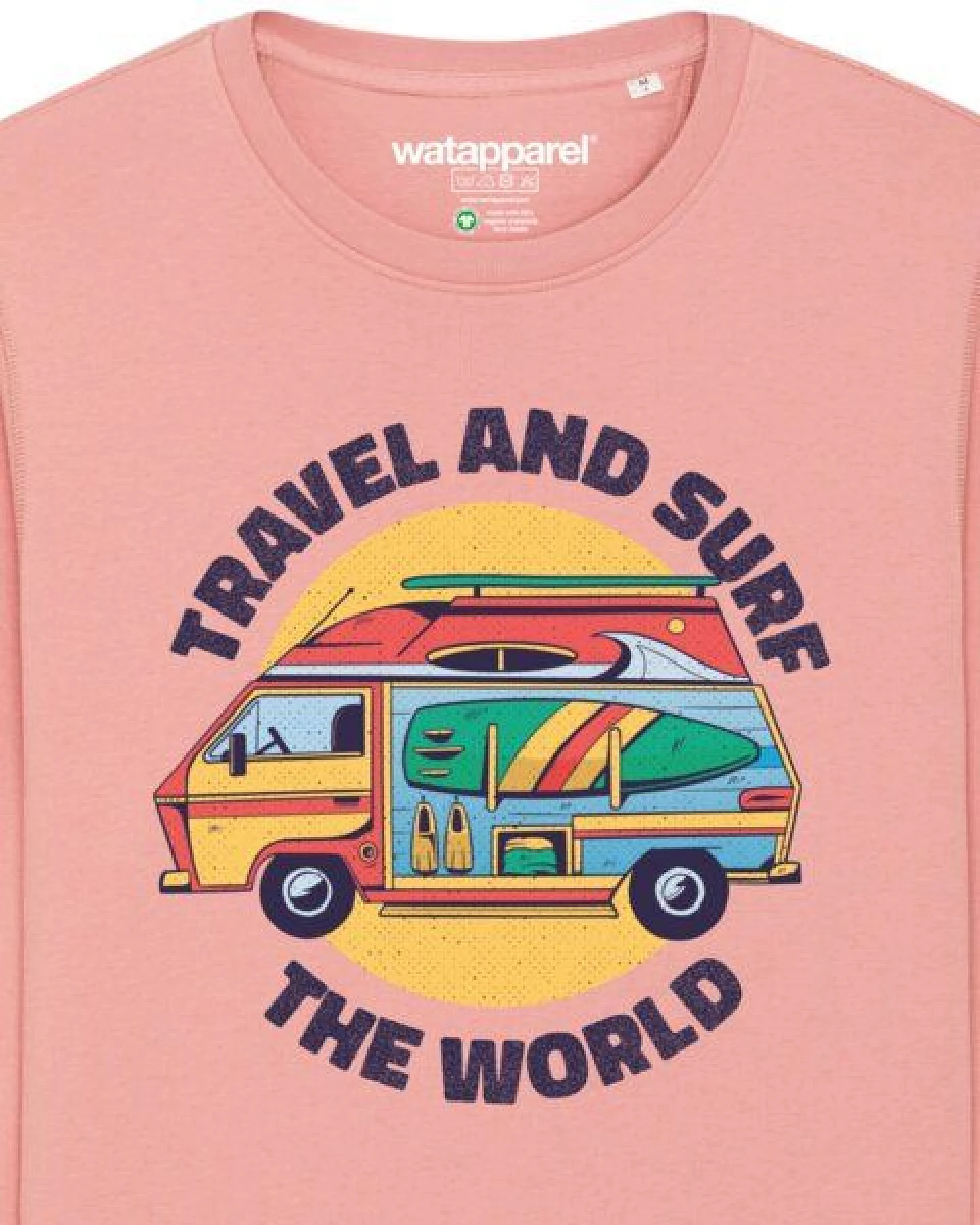 watapparel Sweatshirt Unisex Travel and surf – Ansicht 3