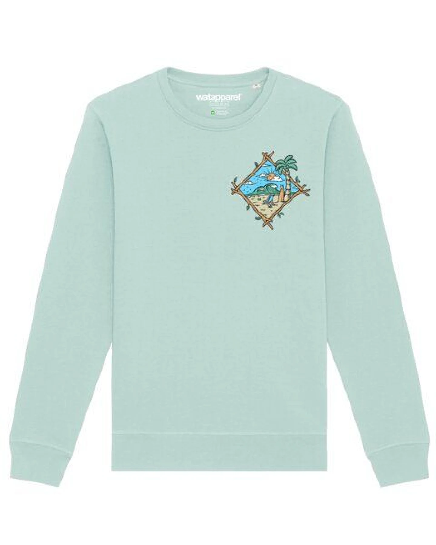watapparel Sweatshirt Unisex Beach is calling – Ansicht 2